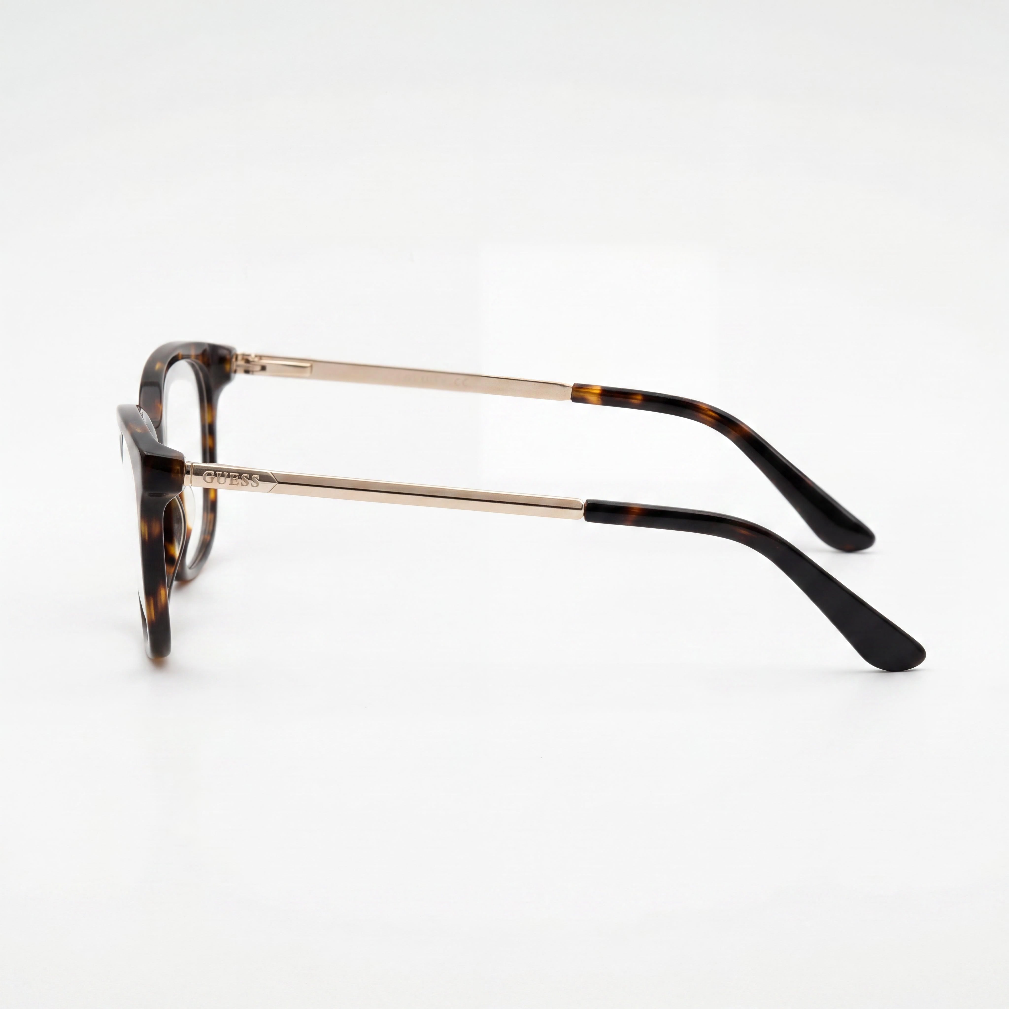 GUESS Classic Unisex Dark Havana Plastic Frame Polycarbonate Non- Lenses 55-16-140, Photo 2