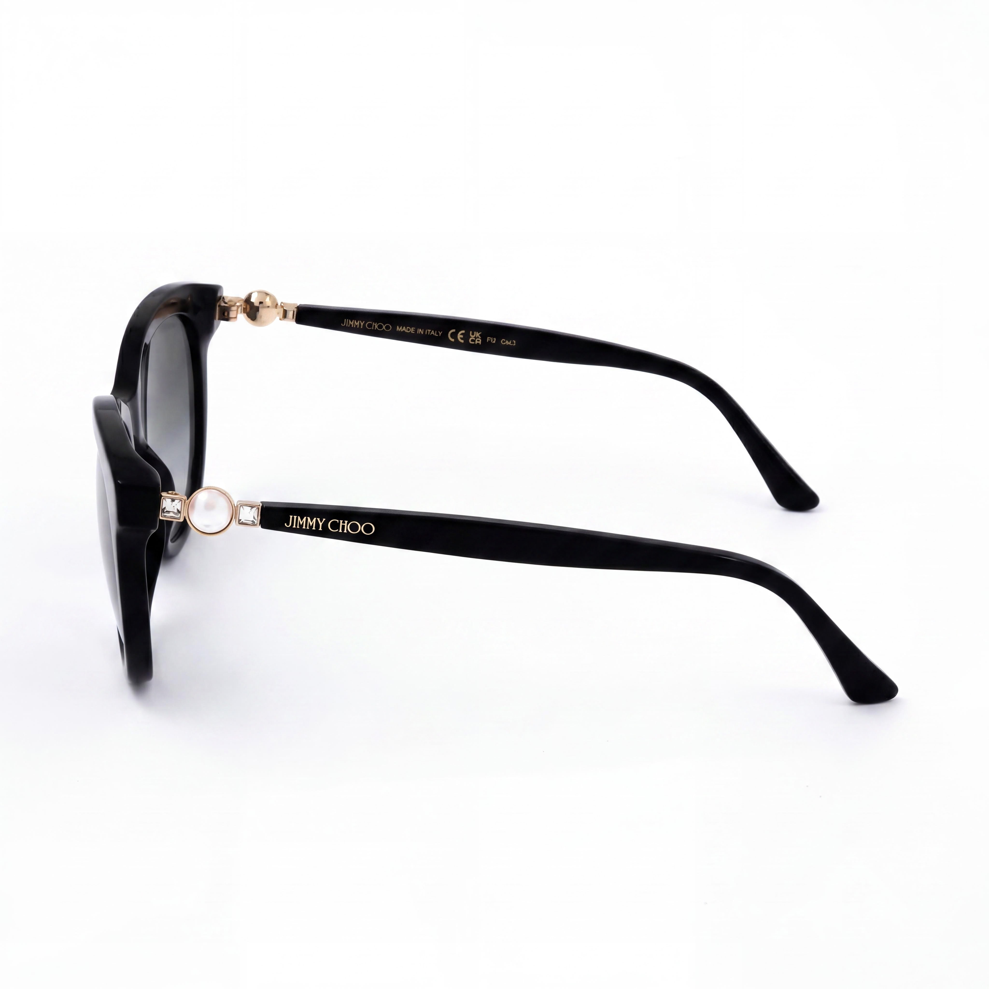 Jimmy Choo Annabeth/S 807/9O Black Sunglasses for Women, 51mm, Photo 3
