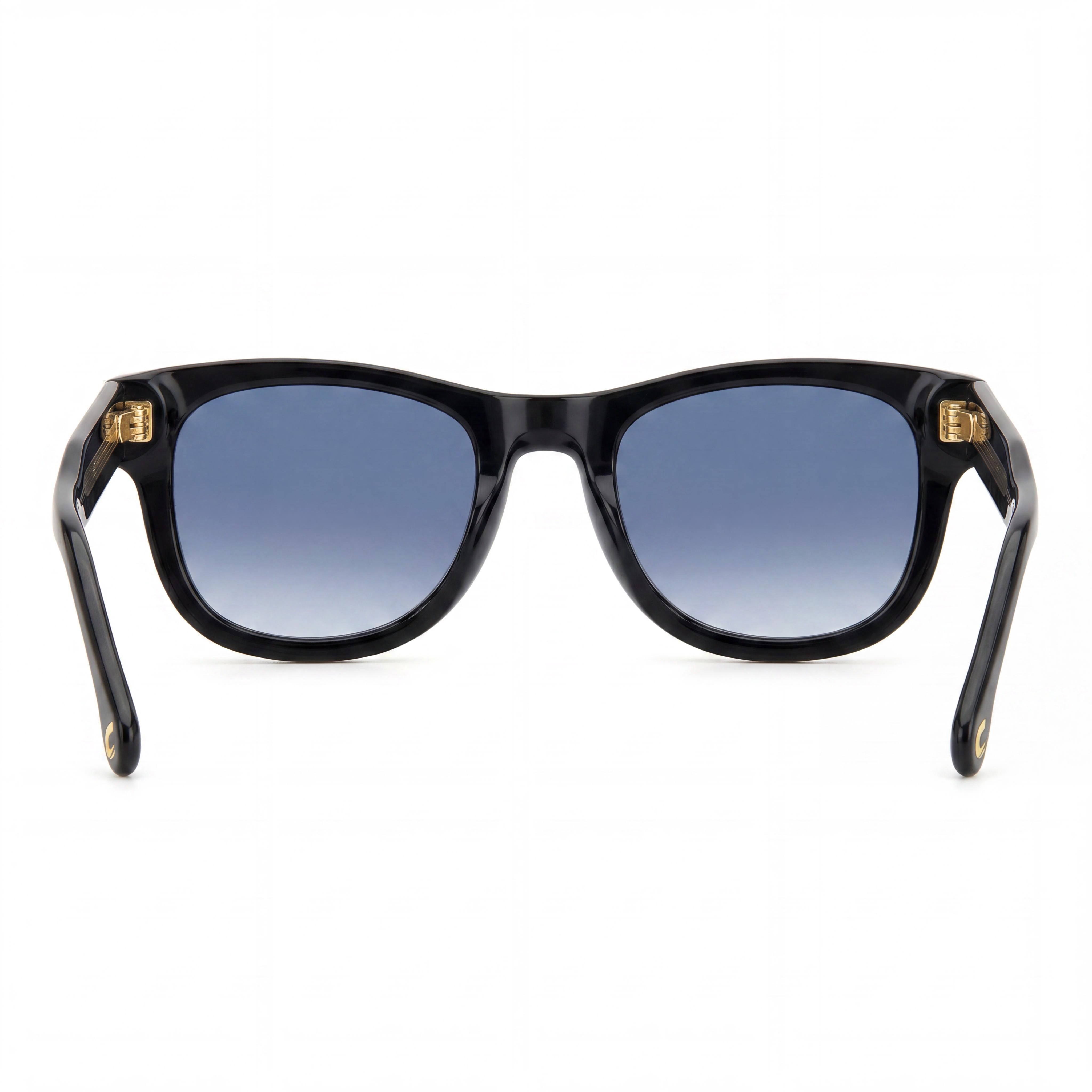 Carrera 330/S Men's Black Blue Shaded Stainless Steel Sunglasses UV Protection Dark Blue Lenses 50mm, Photo 4