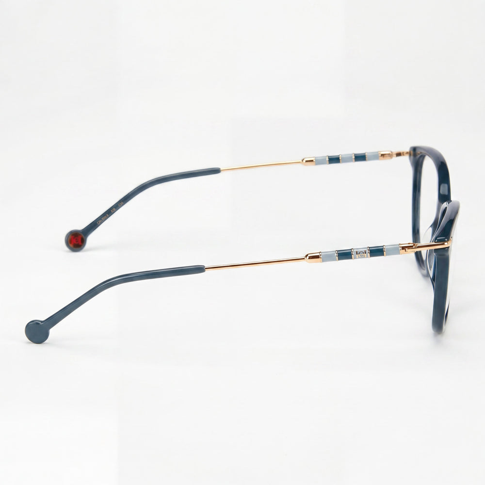 Carolina Herrera Ch 0043 Women's Eyeglasses, Zi9 Plastic Frame, Polycarbonate Demo Lenses, Size 53mm
