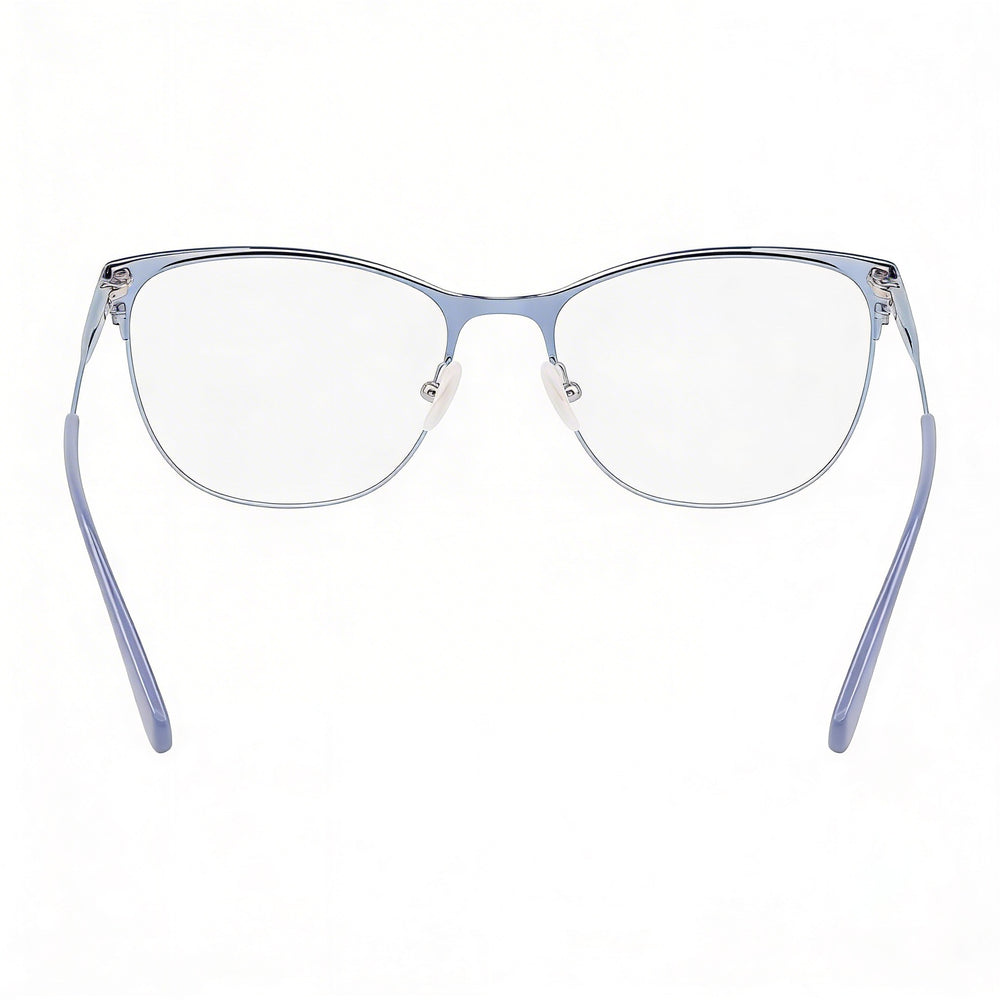 Calvin Klein Ckj22206 Gafas de sol polarizadas de metal azul para mujer 52mm