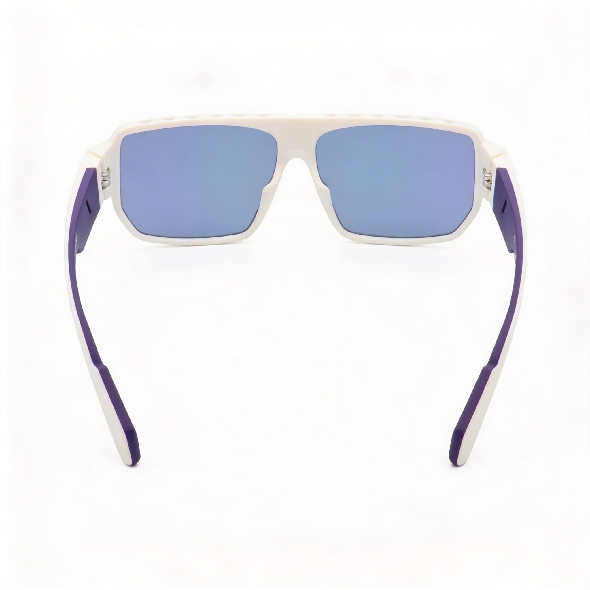 Adidas Casual Men's Plastic Frame White Gradient or Mirror Violet Lenses UV Protection 61-13-140mm, Photo 2