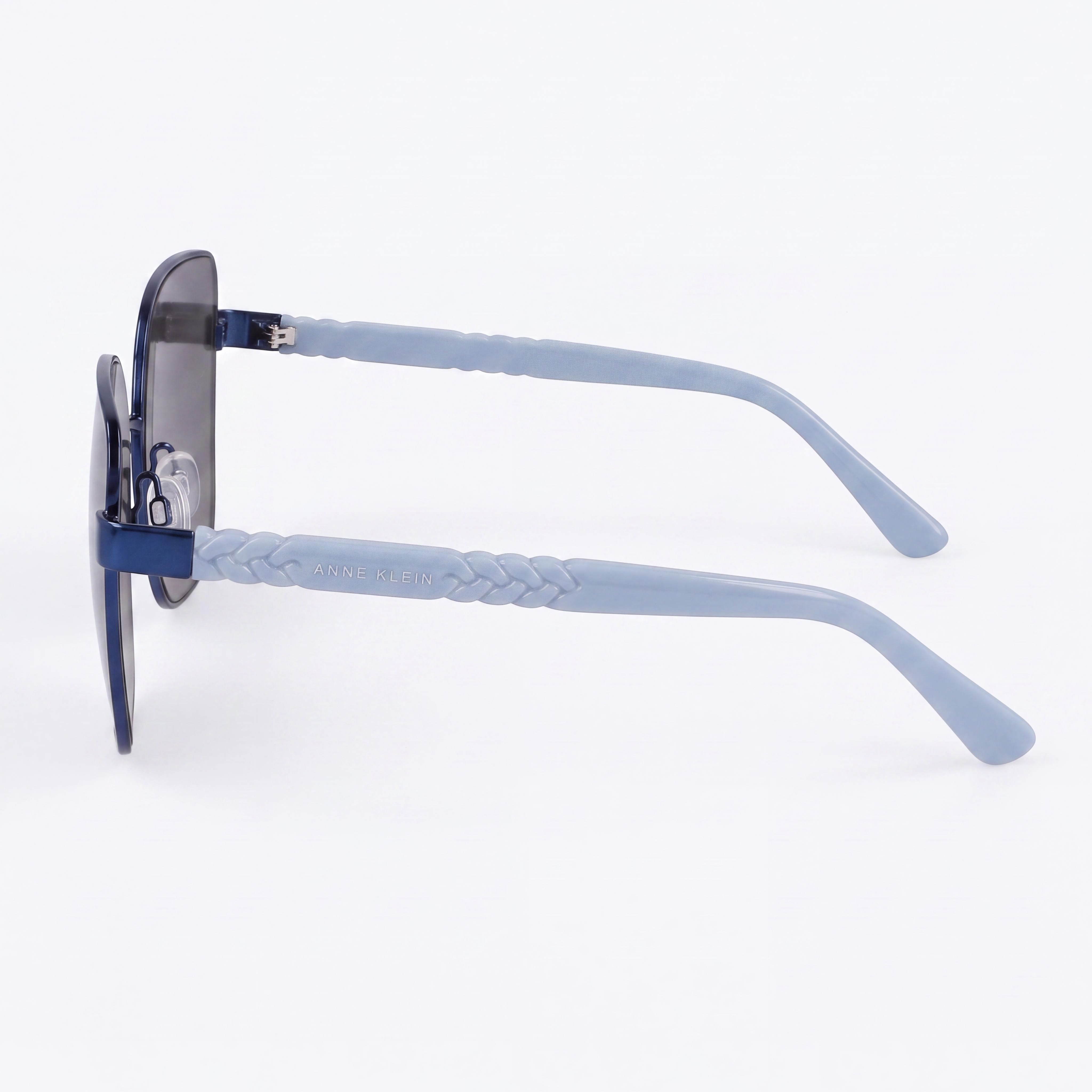 Gafas de sol unisex Anne Klein Glam de color azul marino, Photo 3