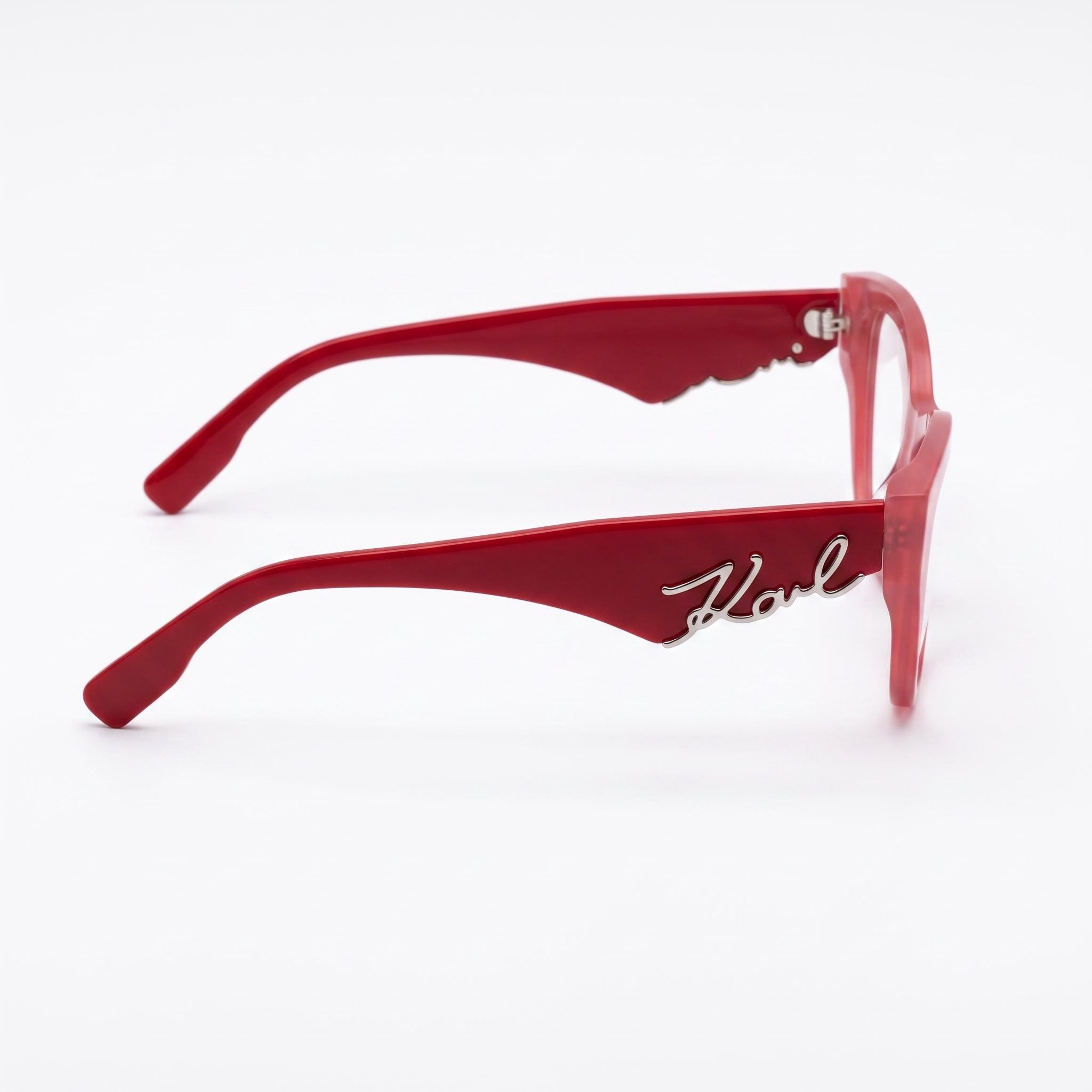 Gafas Ópticas Casuales para Mujer KARL LAGERFELD con Montura de Acetato Coral | Ancho de la Lente 54, Photo 3