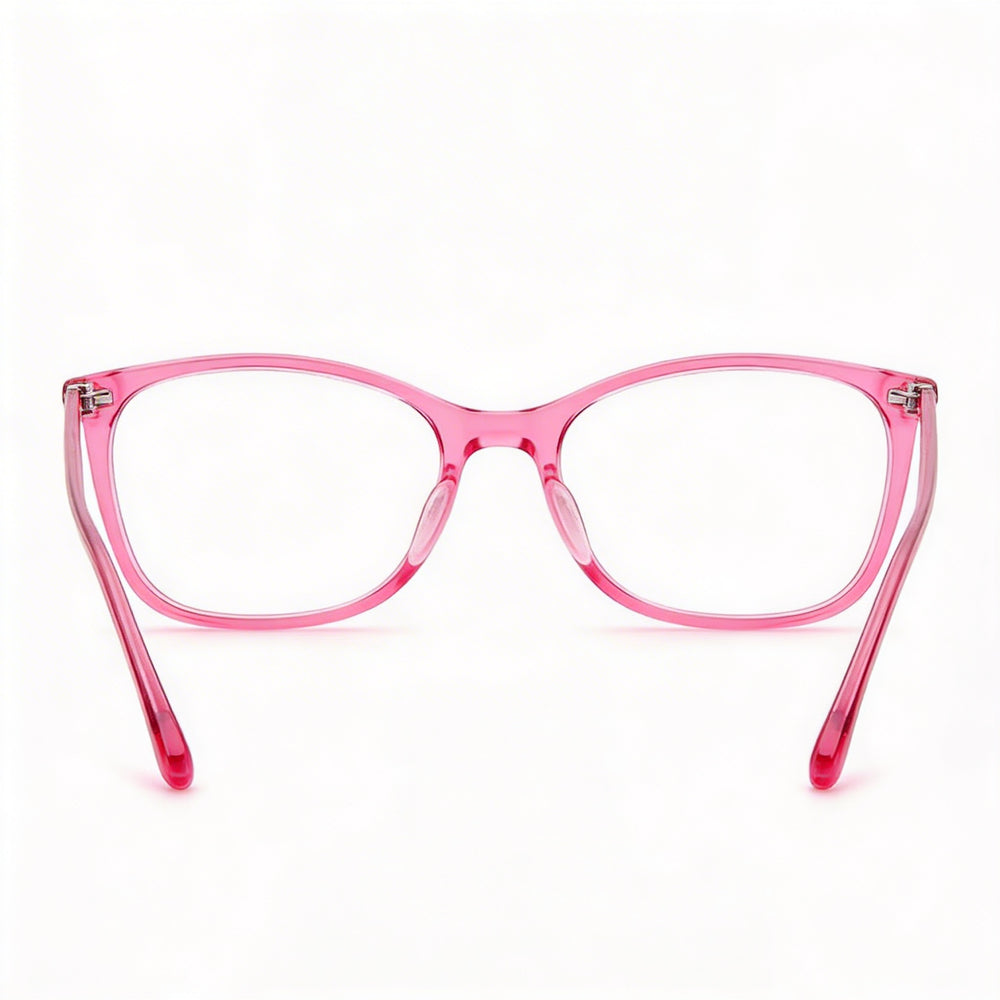 Gafas de sol Isabel Marant modernas unisex con montura de acetato rosa y plata, lentes de policarbonato rosa y plata, 53 mm
