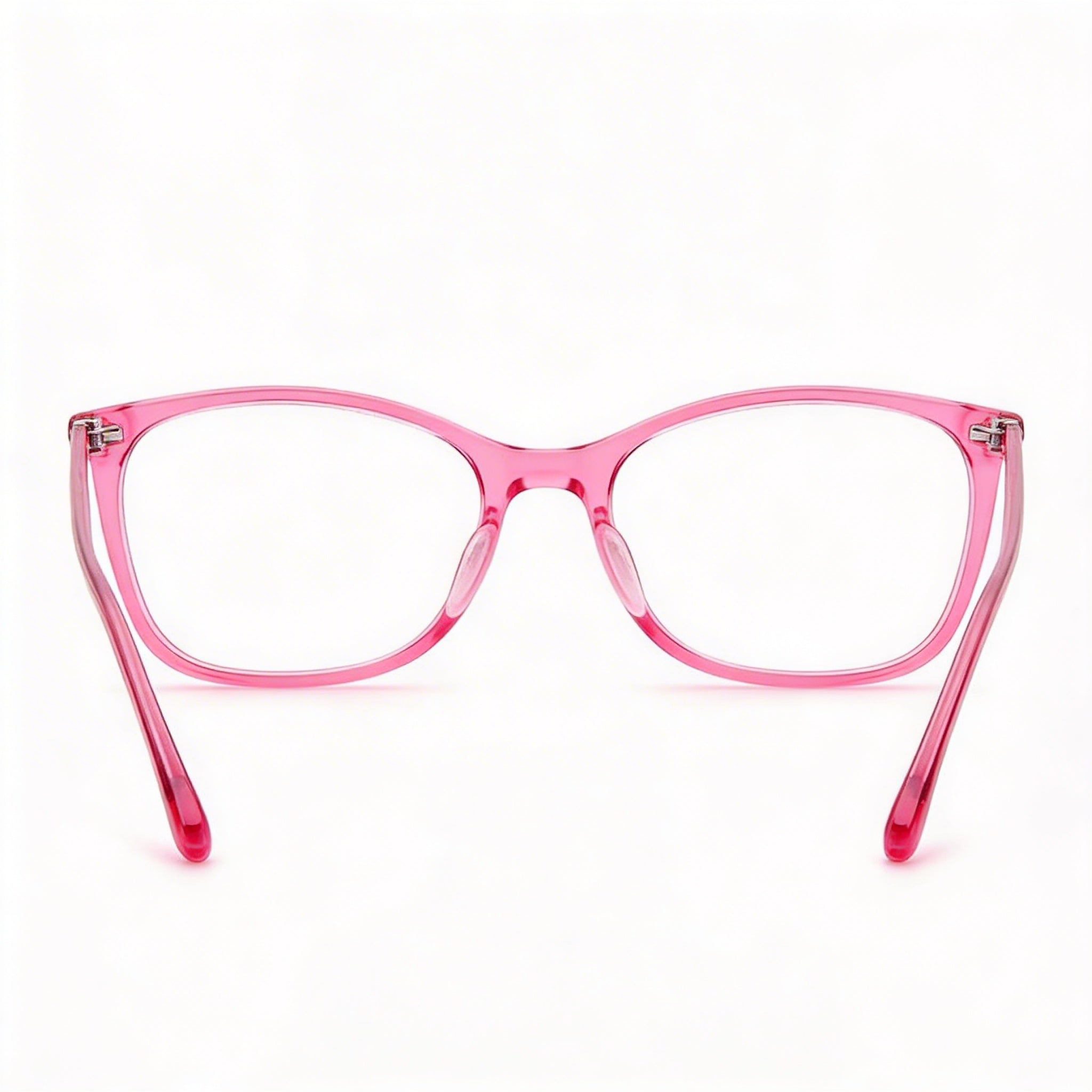 Gafas de sol Isabel Marant modernas unisex con montura de acetato rosa y plata, lentes de policarbonato rosa y plata, 53 mm, Photo 3