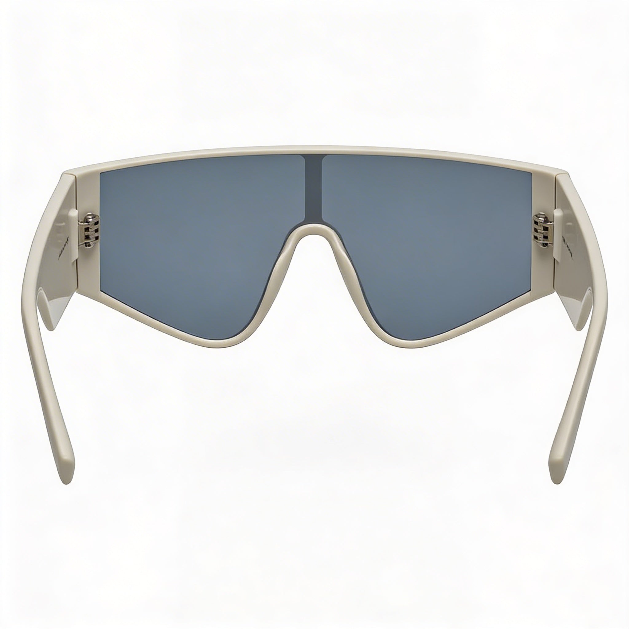 Gafas de sol de acetato Karl Lagerfeld para mujer, diseño de máscara, lentes azul grisáceo, protección 100 % UV 400, 65-19-140 mm, Photo 4