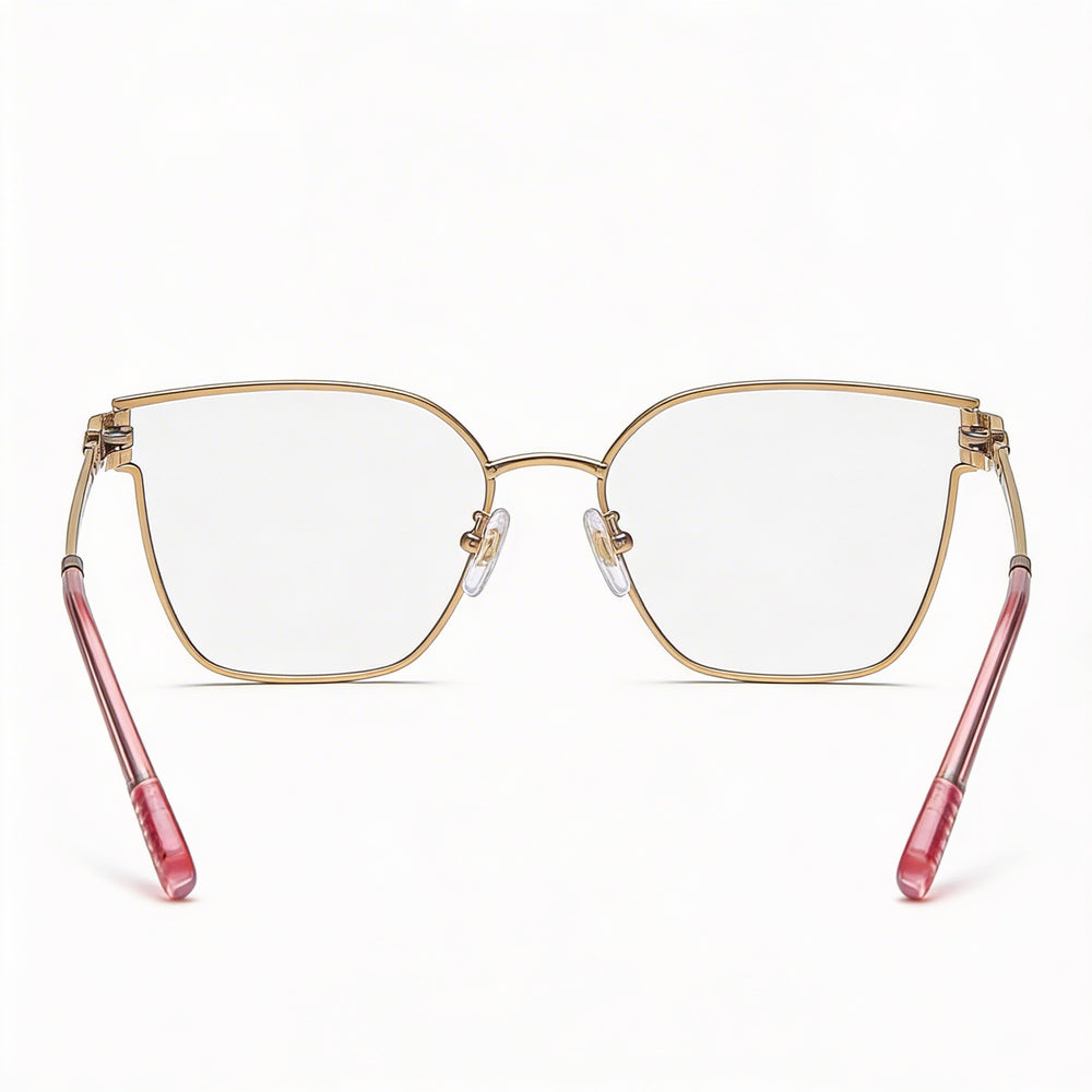 Gafas de Lujo Unisex Chopard, Montura de Acetato, Cobre Dorado Brillante, Ancho de Lente 54mm, Puente 17mm, Patilla 140mm