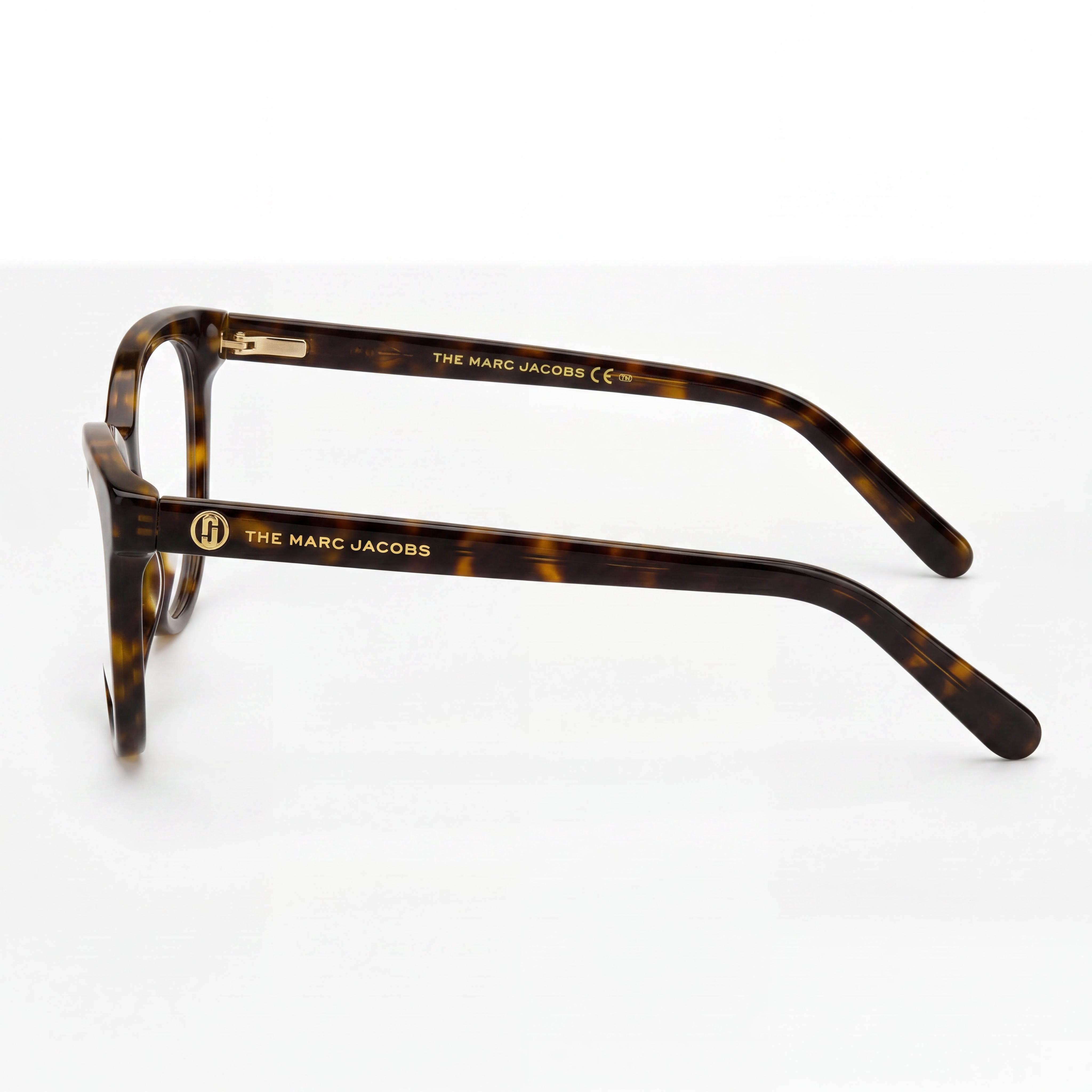 Marc Jacobs Marc 560 Gafas Ópticas para Mujer, Montura de Acetato Contemporánea, Lente de Policarbonato, Havana, 54mm, Photo 3