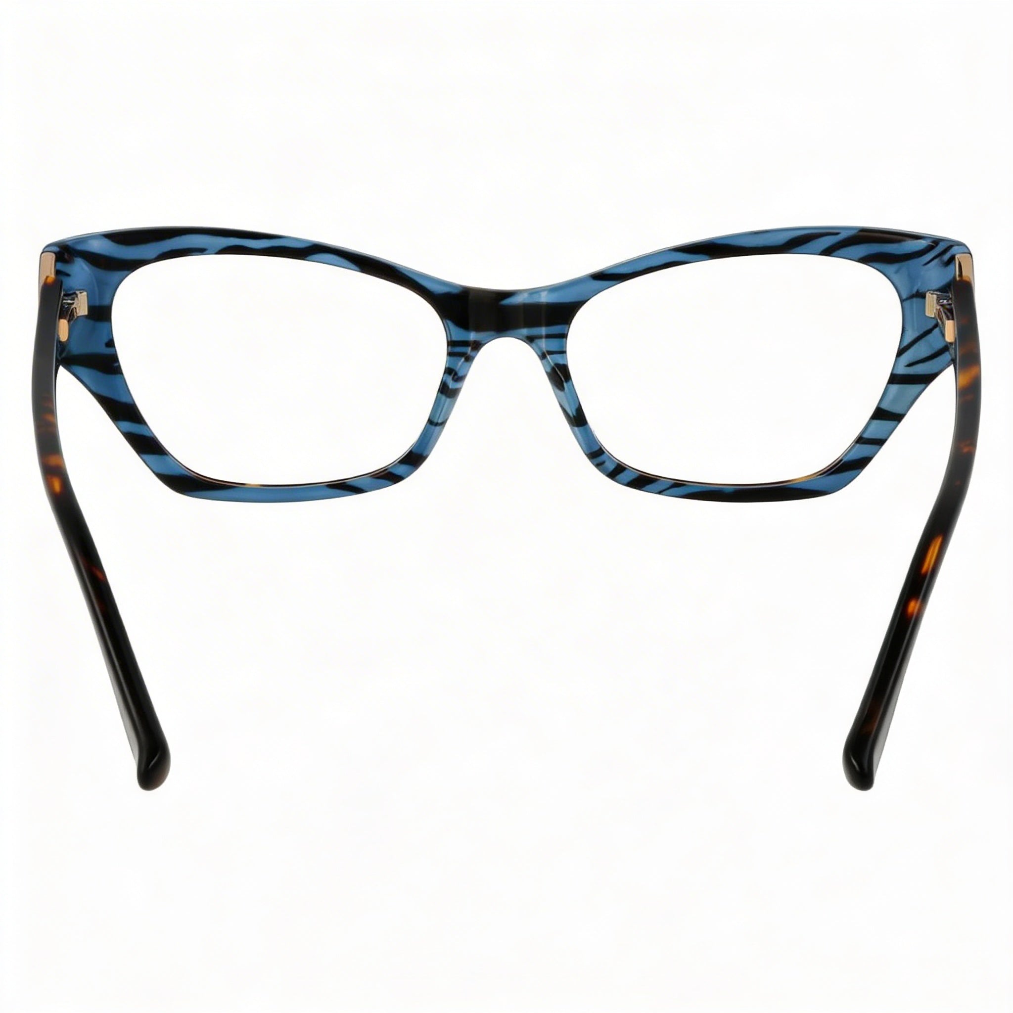 GUESS GU2747 Women's Full-Rim Cat Eye Dark Havana Plastic Frame Prescription Eyeglasses 51mm Lens Width, Photo 4