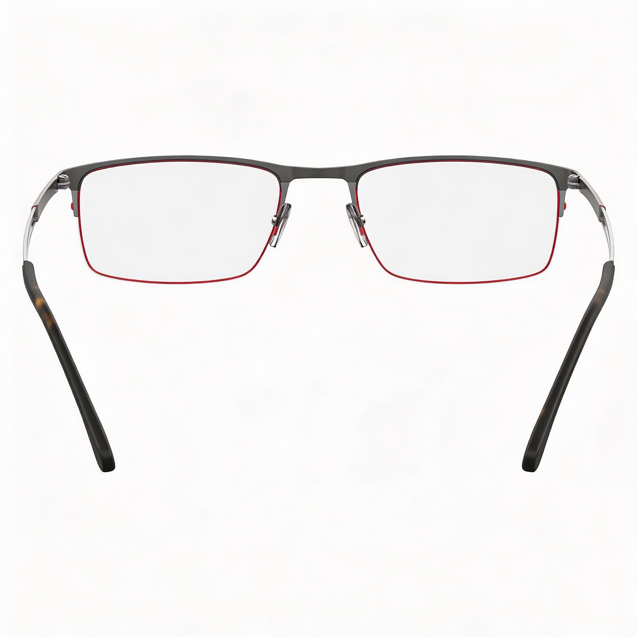 Carrera 8832 Unisex Titanium & Beta-Titanium Optical Eyeglasses with Semi-Matte Dark Ruthenium Frame 55mm, Photo 3