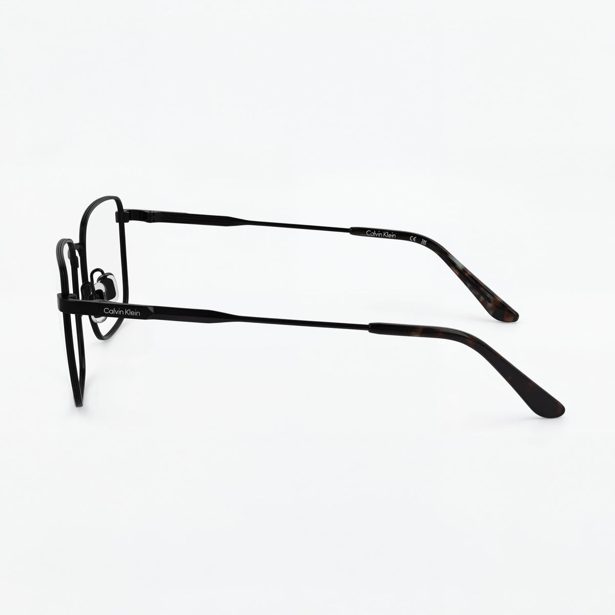 Gafas no graduadas de policarbonato negro Calvin Klein Ck25104 para mujer 57mm, Photo 2