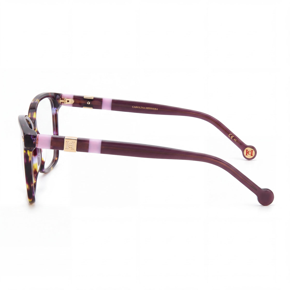 Carolina Herrera Her 0108 Women's Black Nude Acetate Frame Sunglasses with 54mm Polycarbonate Lenses, Photo 3