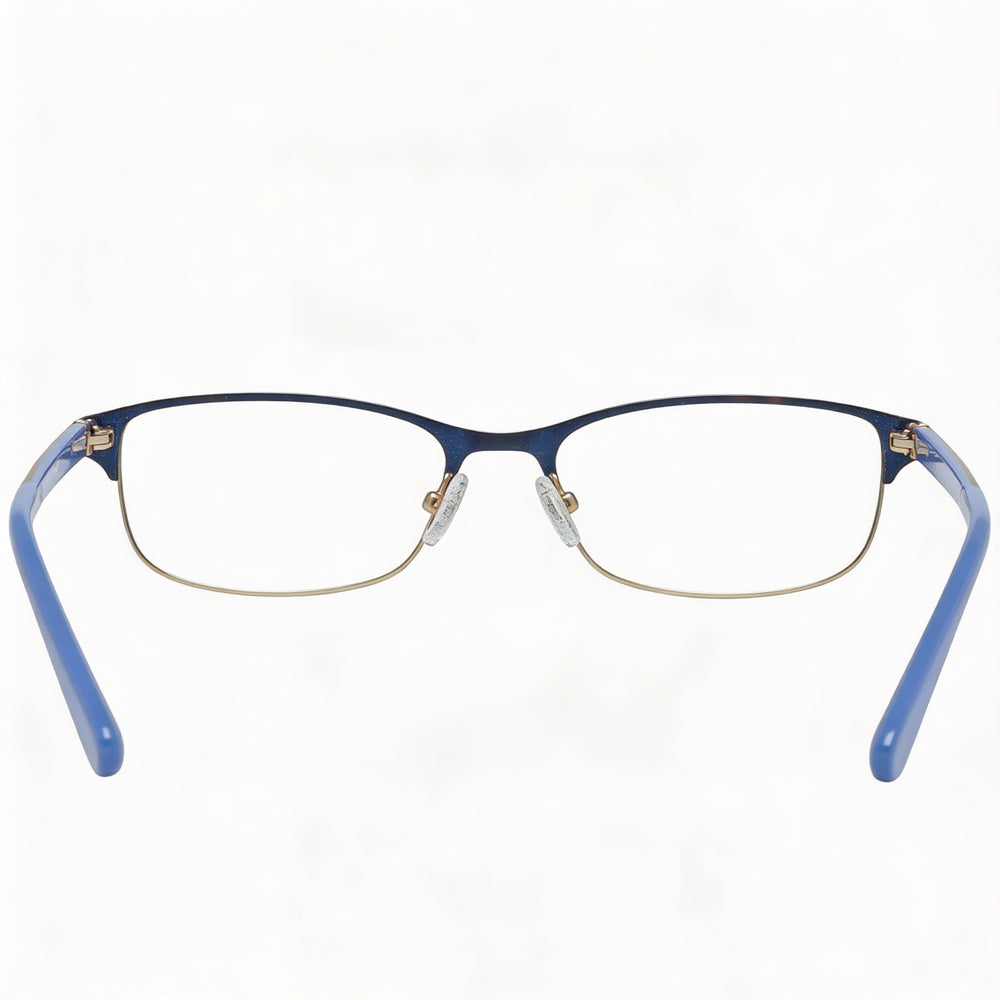 GUESS Gu2614 Unisex Polarized Clear Polycarbonate Lens Matte Blue Metal Frame Sunglasses Lens Width 52mm