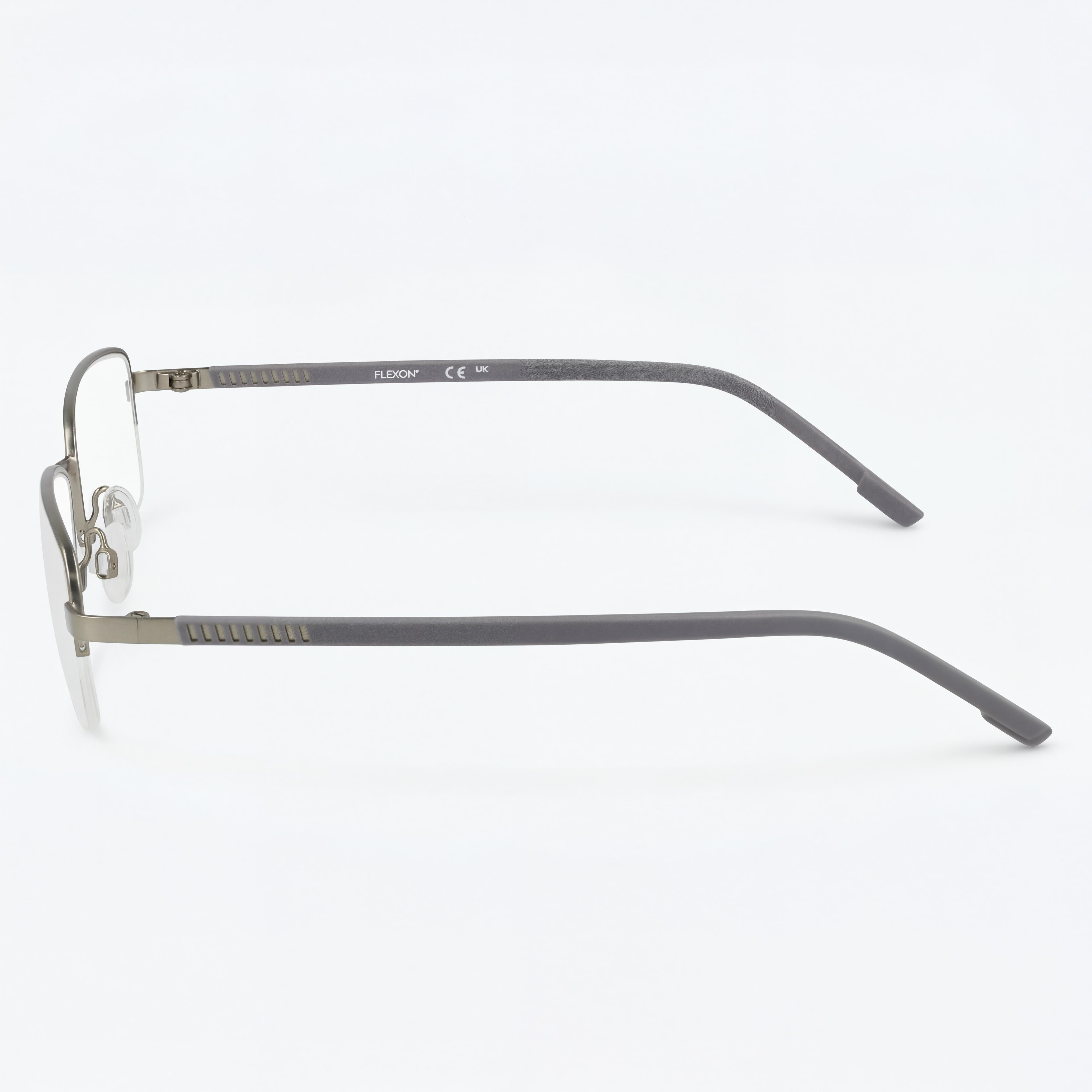 Gafas para hombre Flexon H6079 con montura de acetato satinado musgo, lentes de policarbonato, tamaño 52-19-145mm, Photo 2
