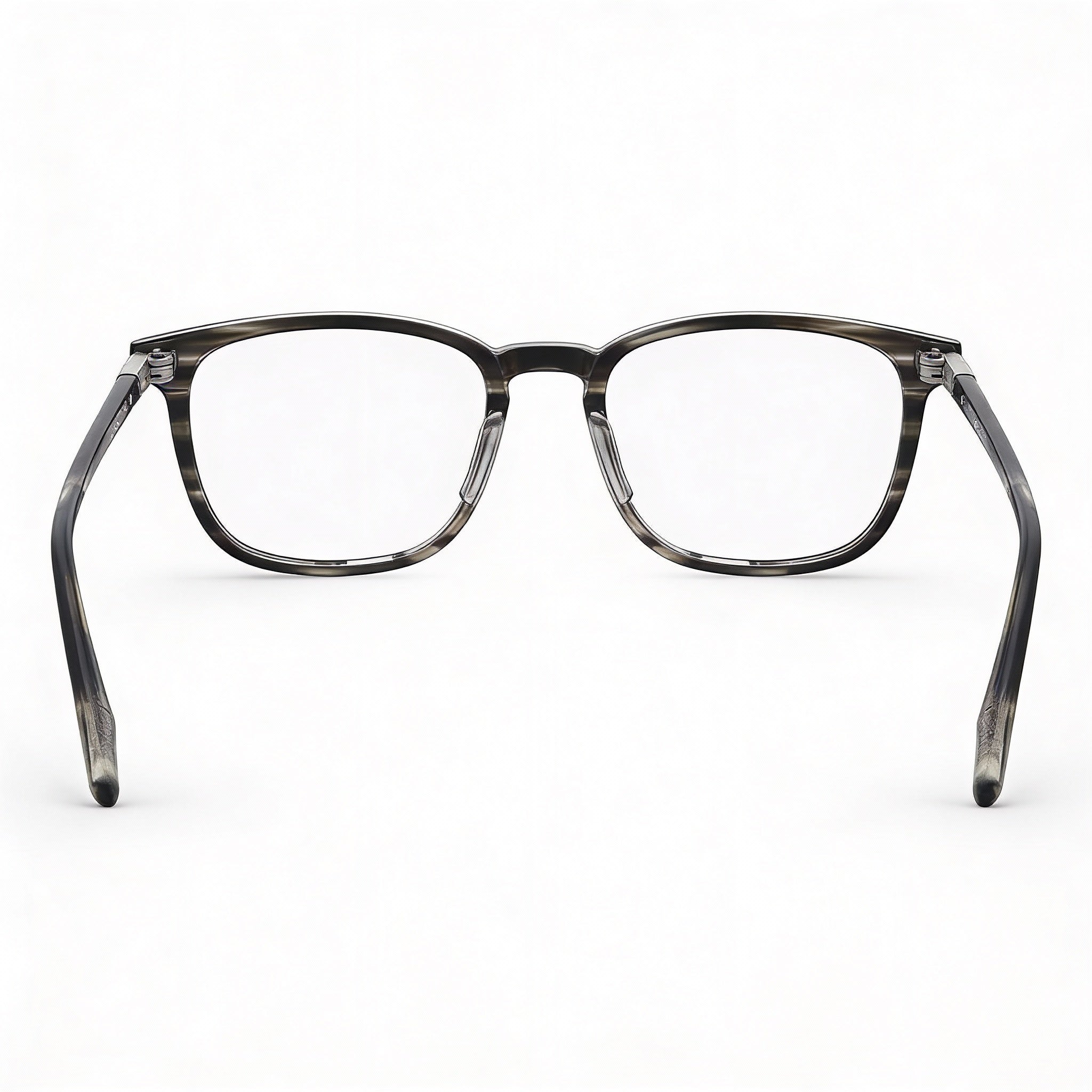 Gafas ELASTA E 8002 para hombre con montura de plástico gris, ancho de lente de 50 mm, puente de 19 mm y longitud de patilla de 145 mm., Photo 3