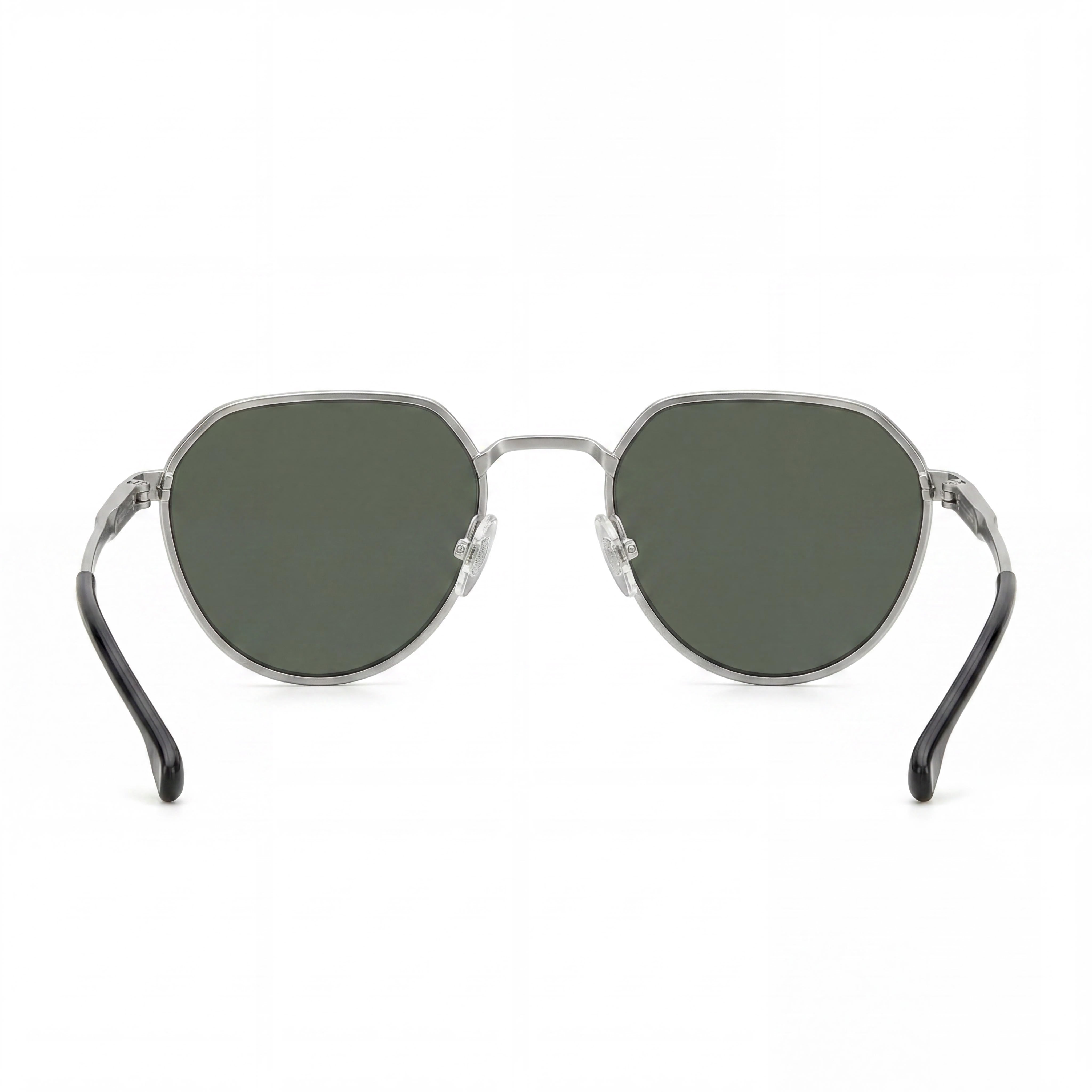 CARRERA DUCATI Men's Casual Sunglasses with Matte Palladium Metal Frame and Green Polarized Lenses 52mm, Photo 4