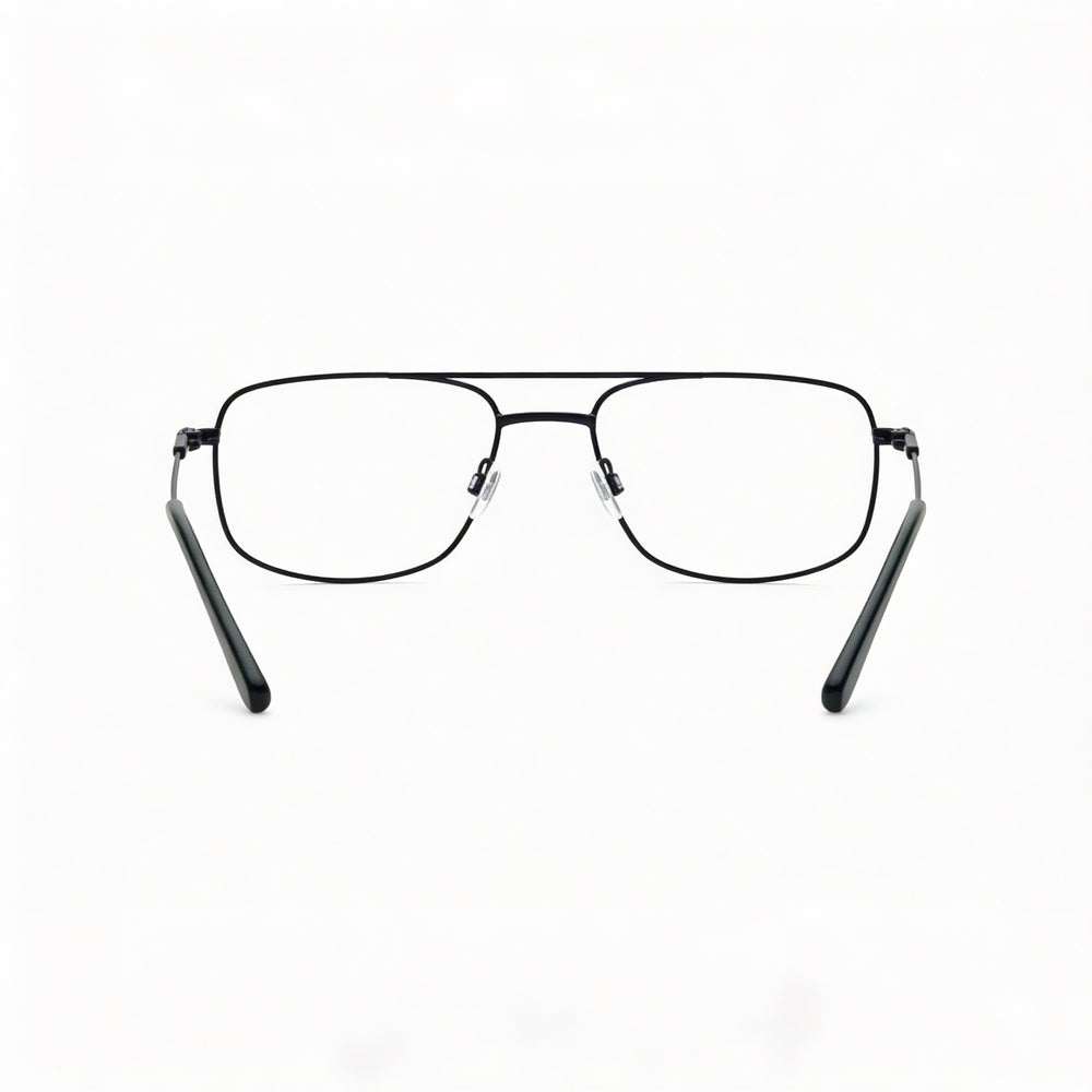 Gafas unisex Flexon H6062 de metal azul marino mate 54