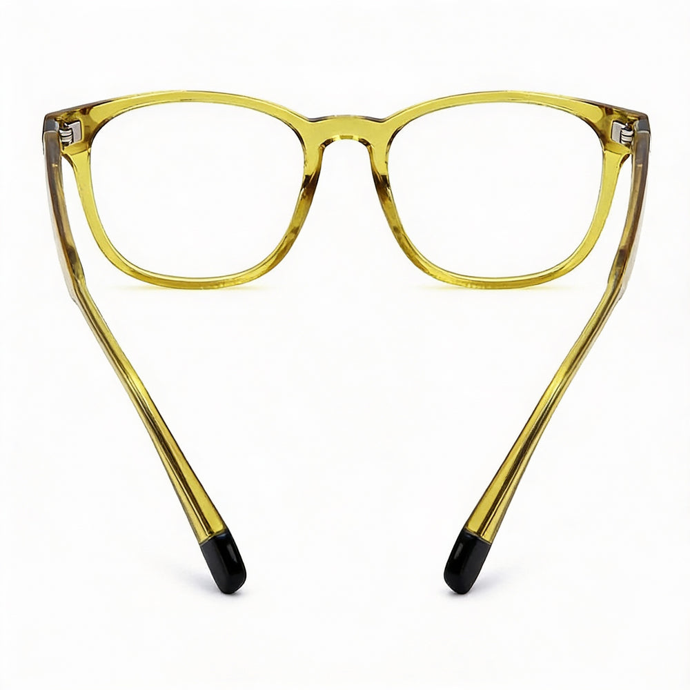 Polaroid Modern Pld D453 Unisex Non- Acetate Eyewear, Yellow, 52-19-145
