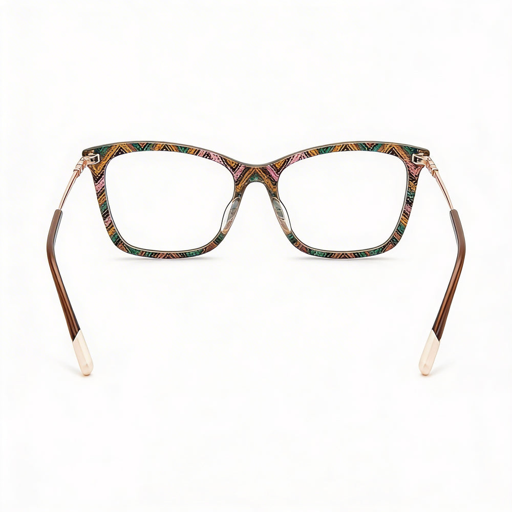 Gafas de sol Missoni Mis 0108 para mujer, modernas, de acetato, color marrón y verde, 53 mm