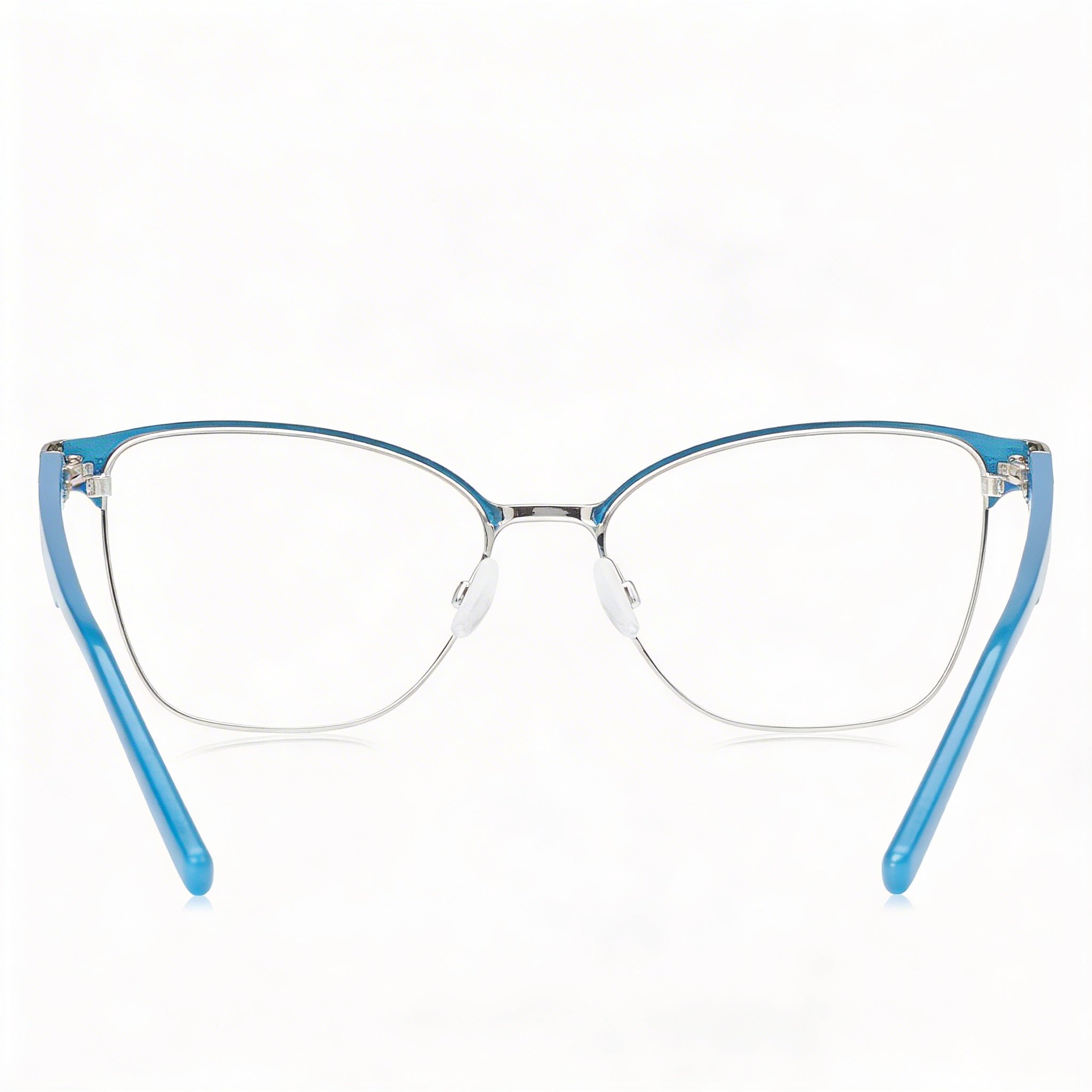 Gafas de sol DKNY Modern DK3007 unisex con montura de acetato, lentes de policarbonato, color azul turquesa y plateado, 52-16-135 mm, Photo 2