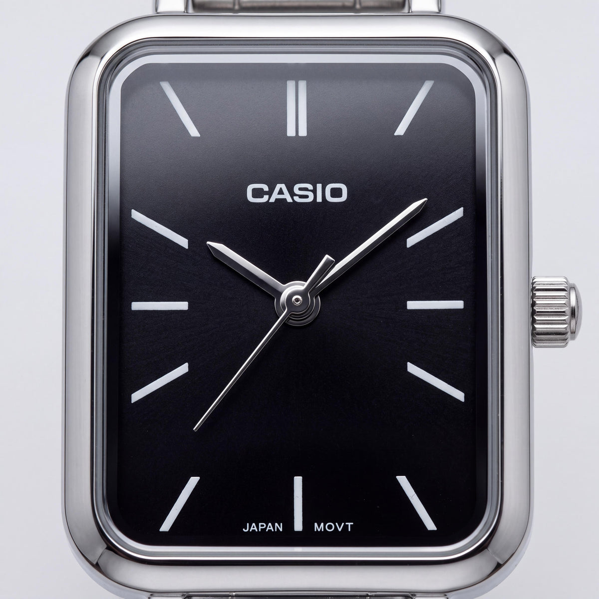 Casio LTP-V009D-1EUDF Women's Quartz Movement Silver Black Stainless Steel Water Resistant Analog Watch 22mm, Photo 2