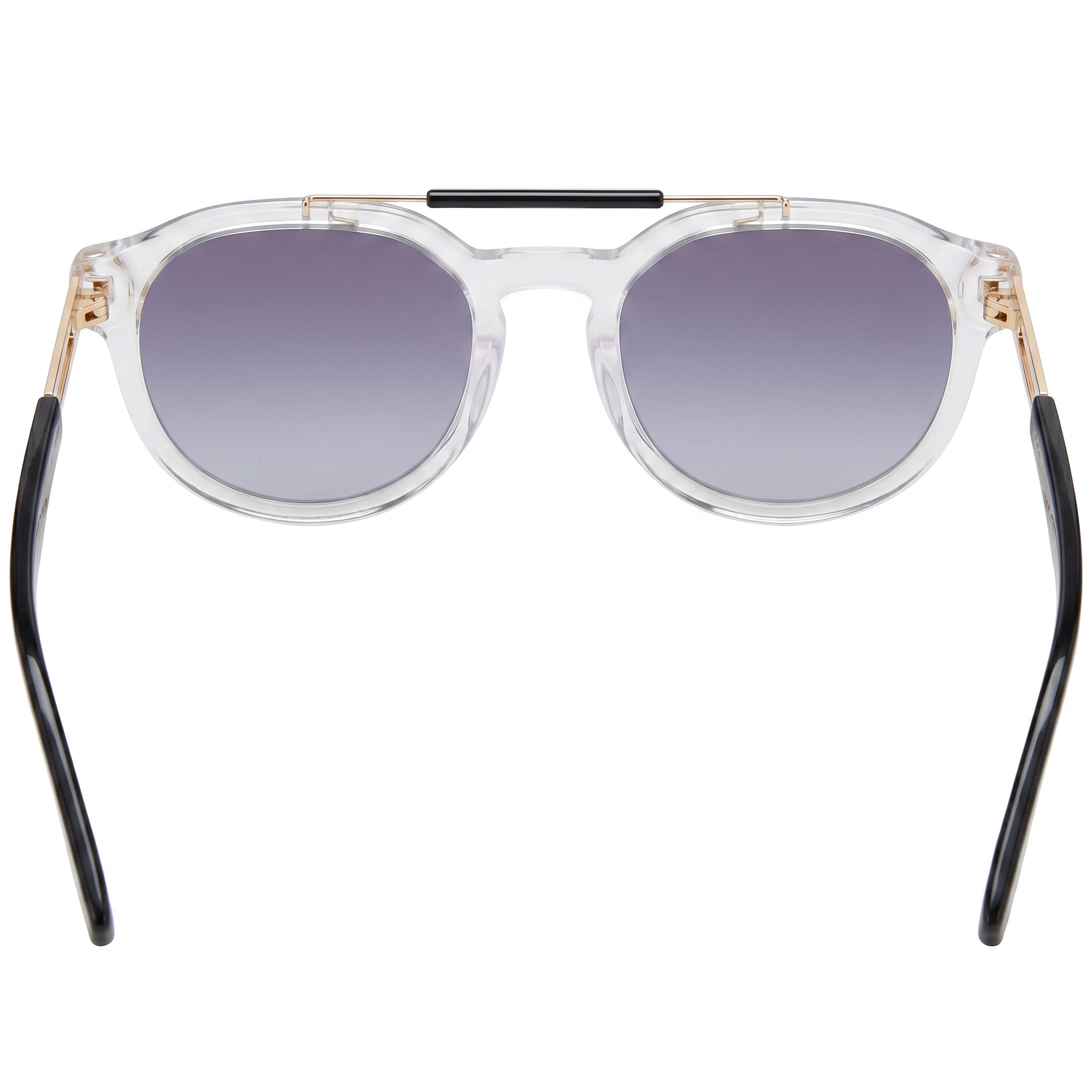Marc Jacobs Classic Men's Crystal Acetate Dark Grey Shaded Non-Polarized UV 400 Sunglasses 52mm, Photo 4