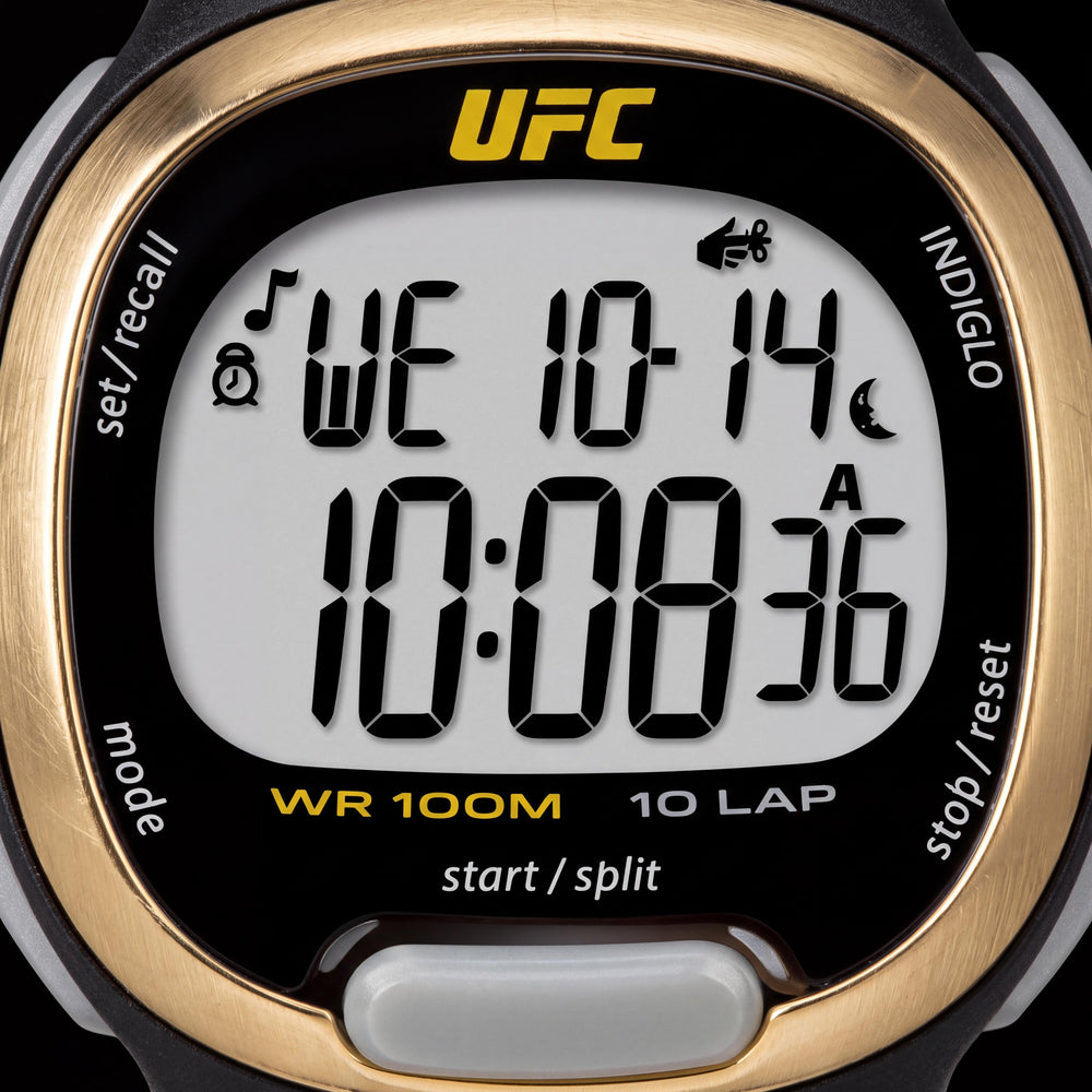 Timex Women's UFC Takedown TW5M52000 Digital Quartz Watch with Grey Case and Crystal Face