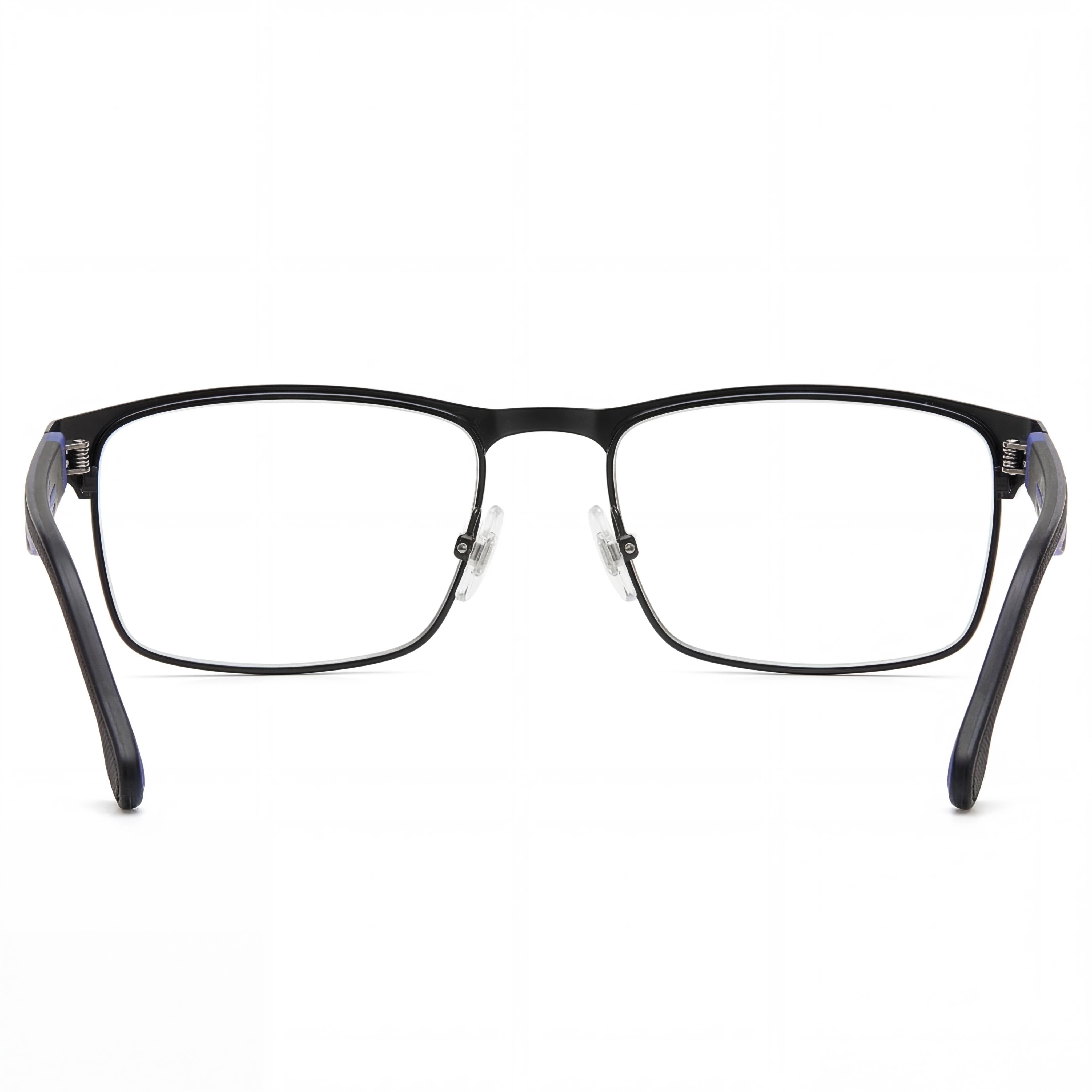 Gafas ópticas unisex Carrera Carrera 8884 con montura de acero aleado en acabado negro azul, talla 55, Photo 3