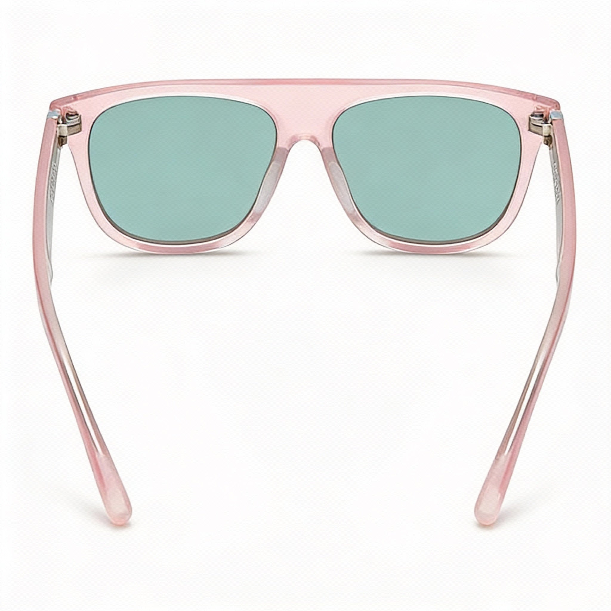 Isabel Marant Im0009s Women's Transparent Pink Plastic Frame Green Lens Sunglasses 61mm, Photo 4