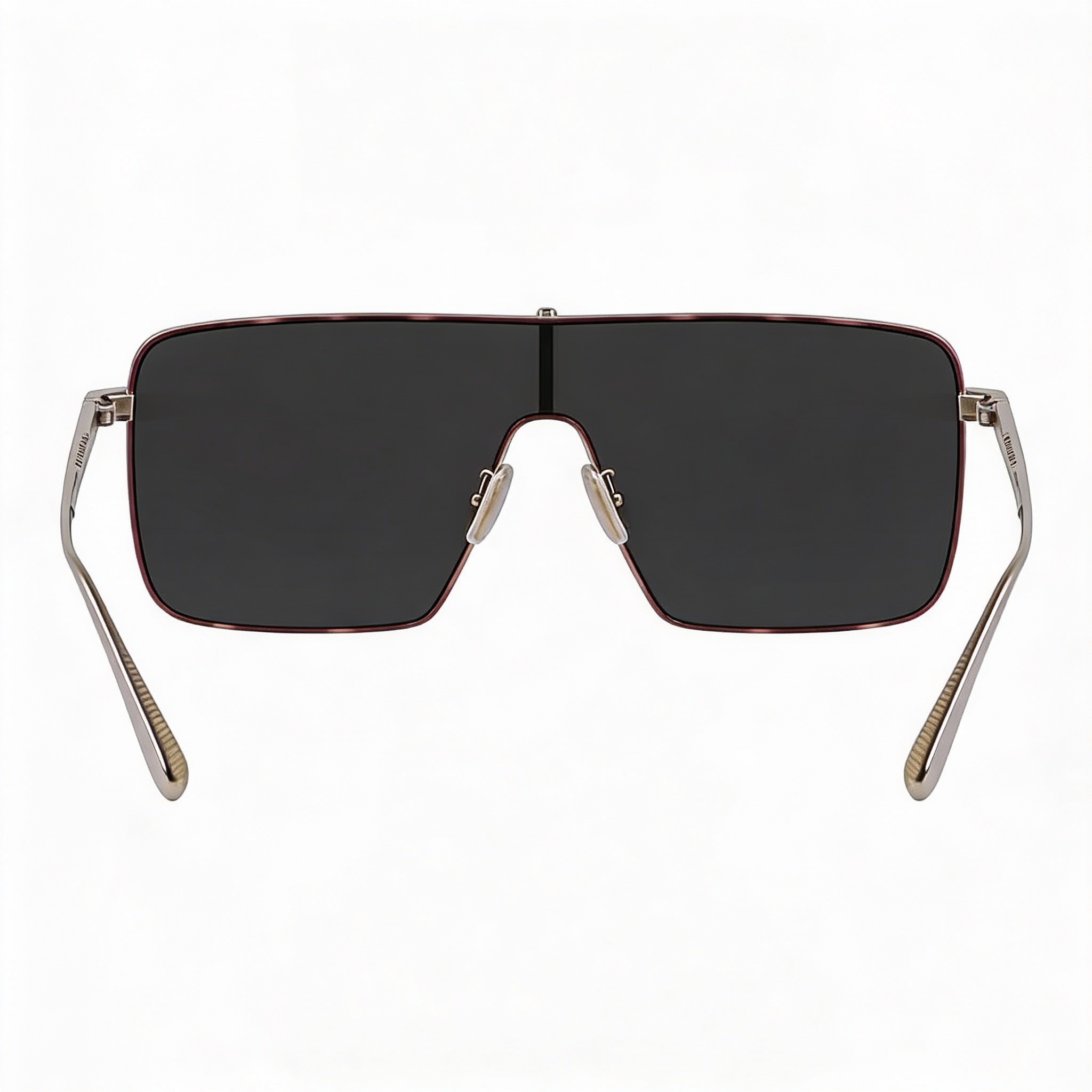 Gafas de sol Victoria Beckham Modern VB238S unisex de metal dorado ahumado con protección UV de 58 mm, Photo 4