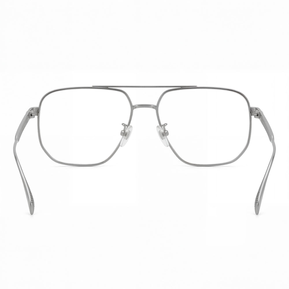Gafas Beckham Db 7124 para hombre con montura de titanio y lentes de policarbonato en rutenio mate de 58 mm