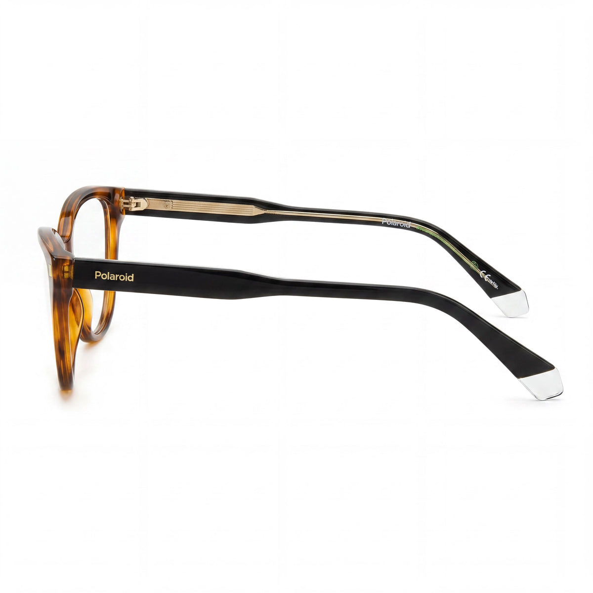 Gafas Polaroid casual para hombre con montura de resina multicolor y lentes no plásticas, patillas de 145 mm, Photo 2