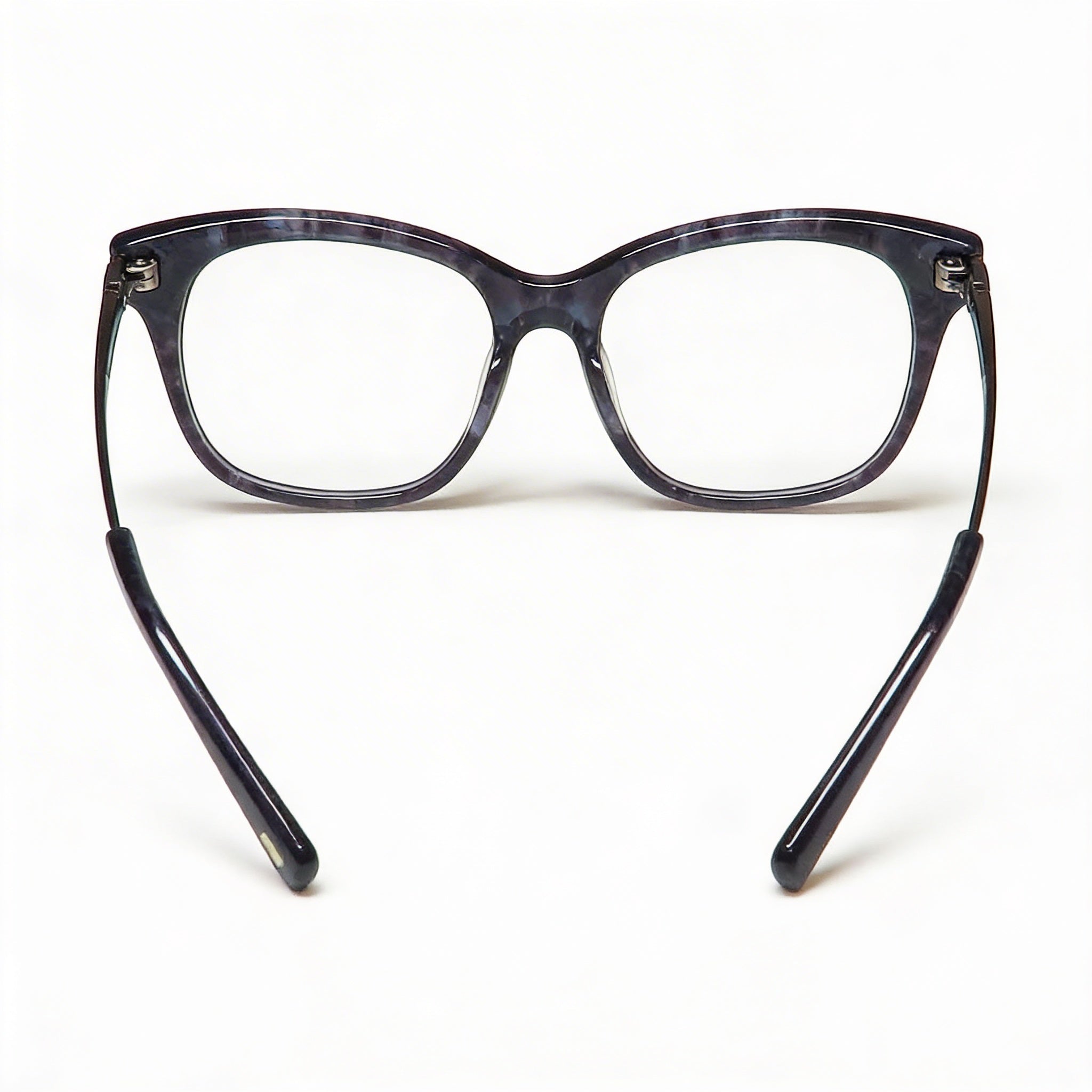 Jones New York J233 Petite Women's Navy Plastic Eyeglasses Frames with Polycarbonate Clear Demo Lenses 48-16-135, Photo 4