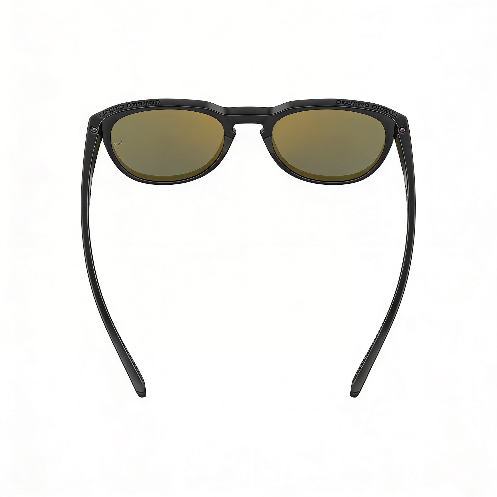 Under Armour Classic Men's Black Multilayer Gold Frame Multilayer Gold Lens ECO CO-POLYESTER UV Protected Sunglasses 53mm, Photo 4