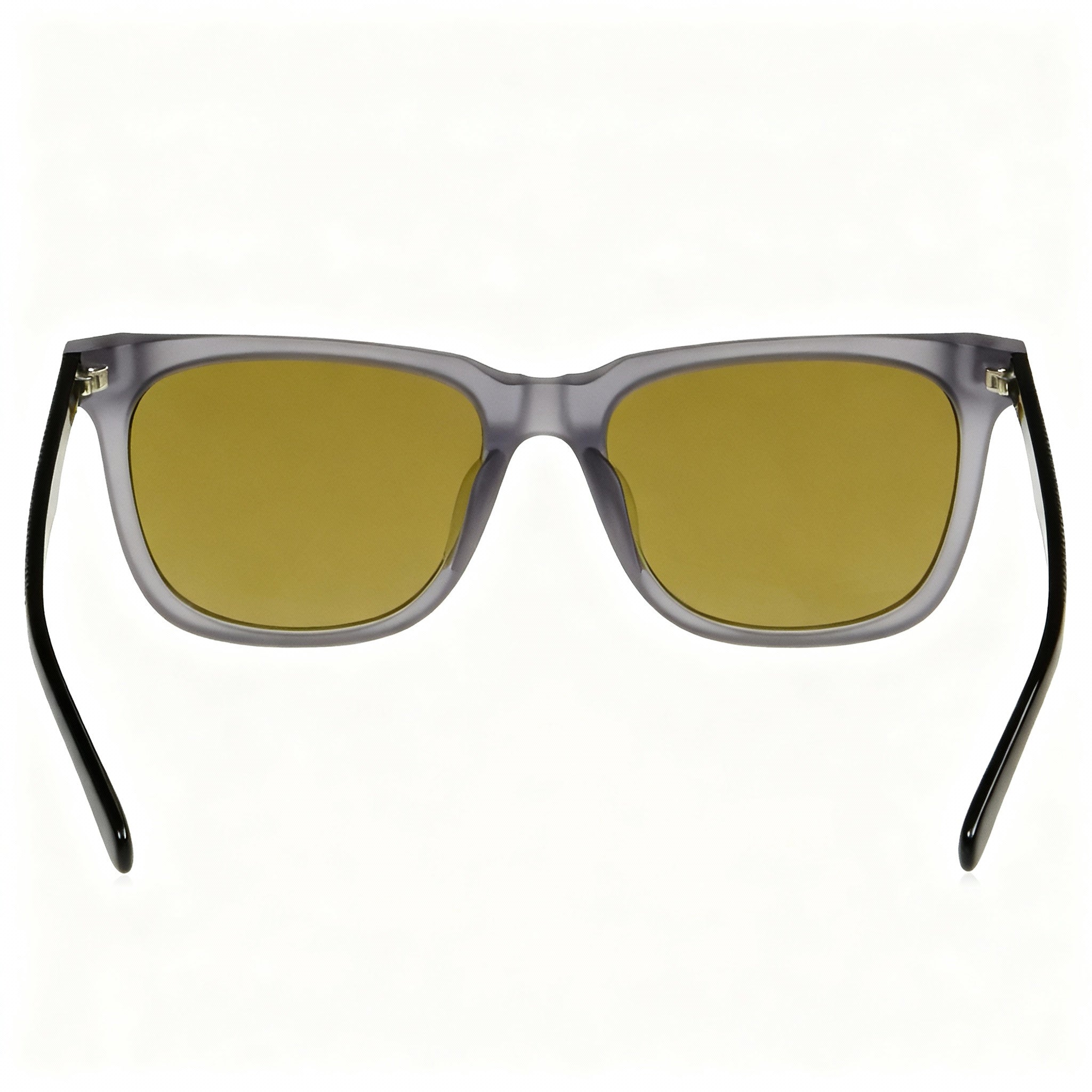 LACOSTE Eyewear L838sa Women's Rectangular Plastic Sunglasses Matte Gray Frame Grey Lens 56-17-140, Photo 4