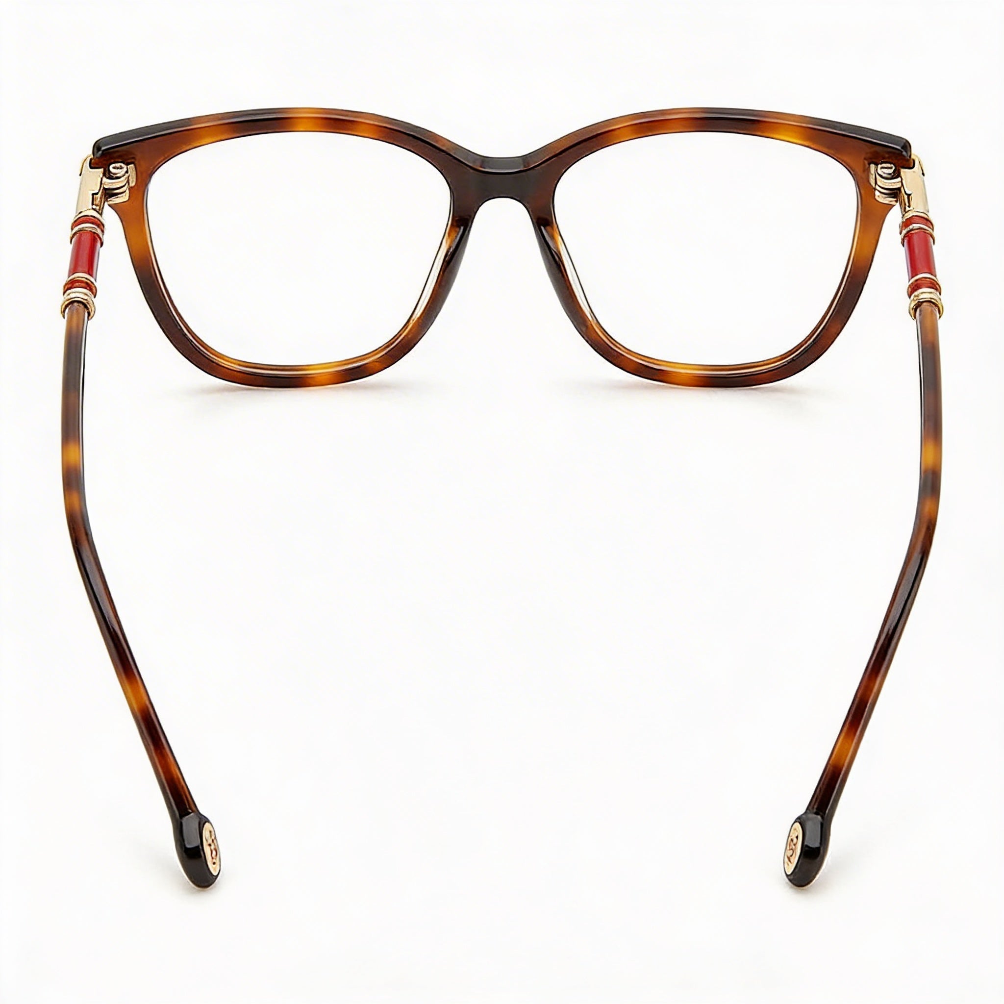 Gafas de sol Carolina Herrera Ch 0027 para mujer, de plástico, rectangulares, color oro habana, 55 mm, Photo 4