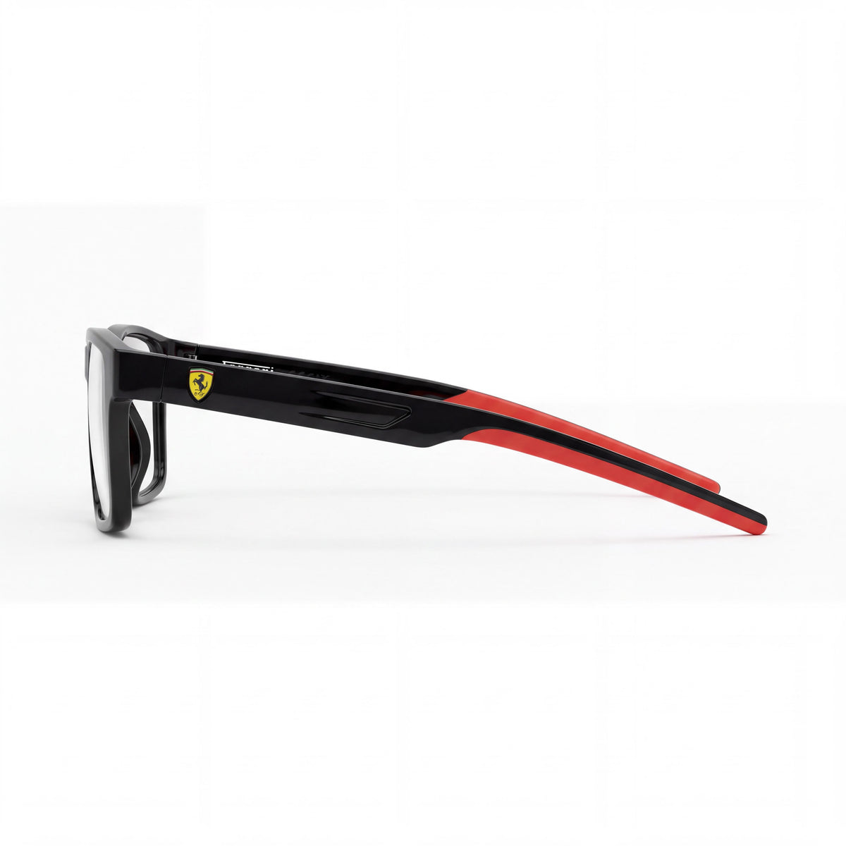 Gafas graduadas Scuderia Ferrari Fz8004u para mujer, de plástico negro, 55 mm, Photo 3