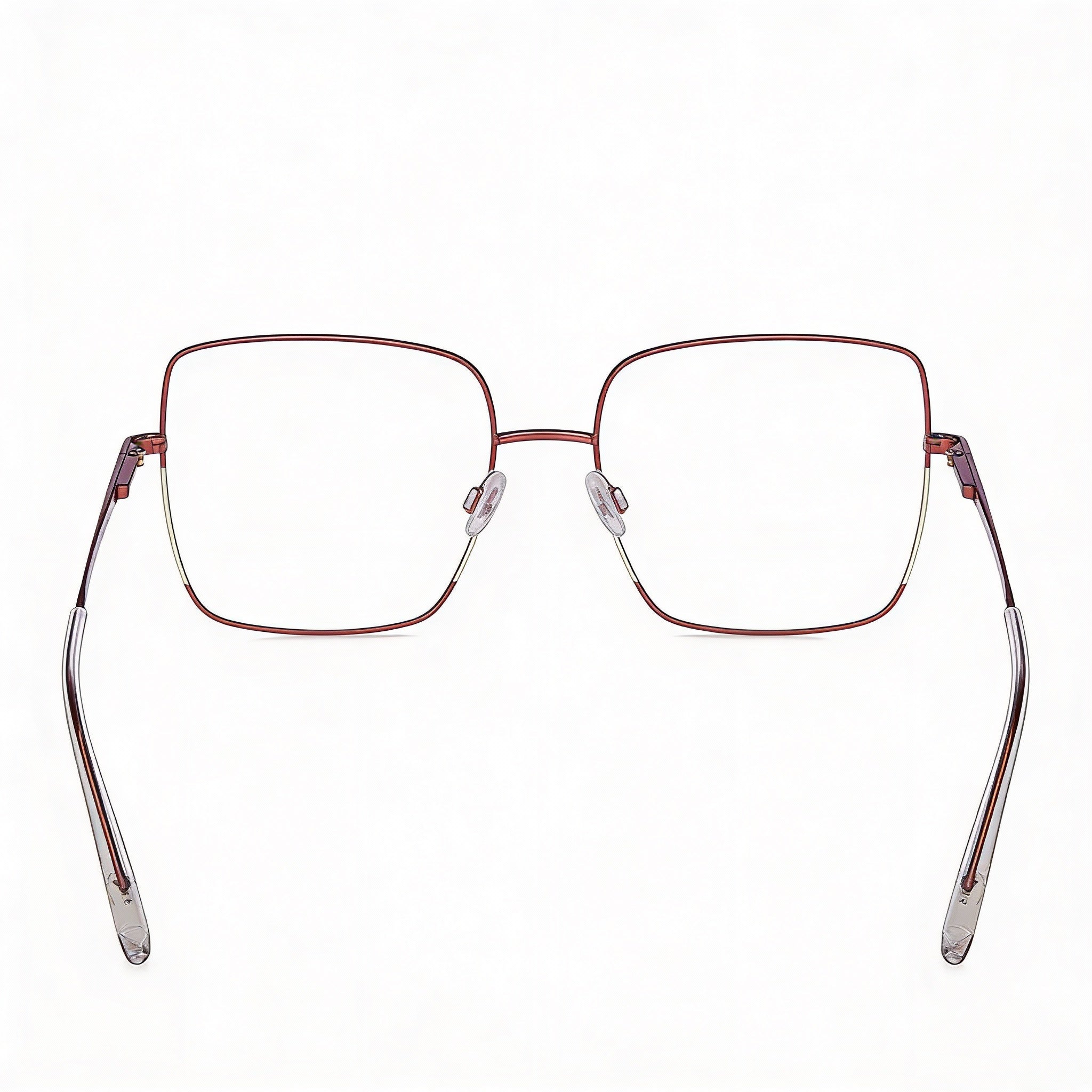 Missoni Eyewear Women's Burgundy Ivory Metal Optical Eyeglasses Lens 55mm Bridge 17mm Temple 140mm, Photo 3