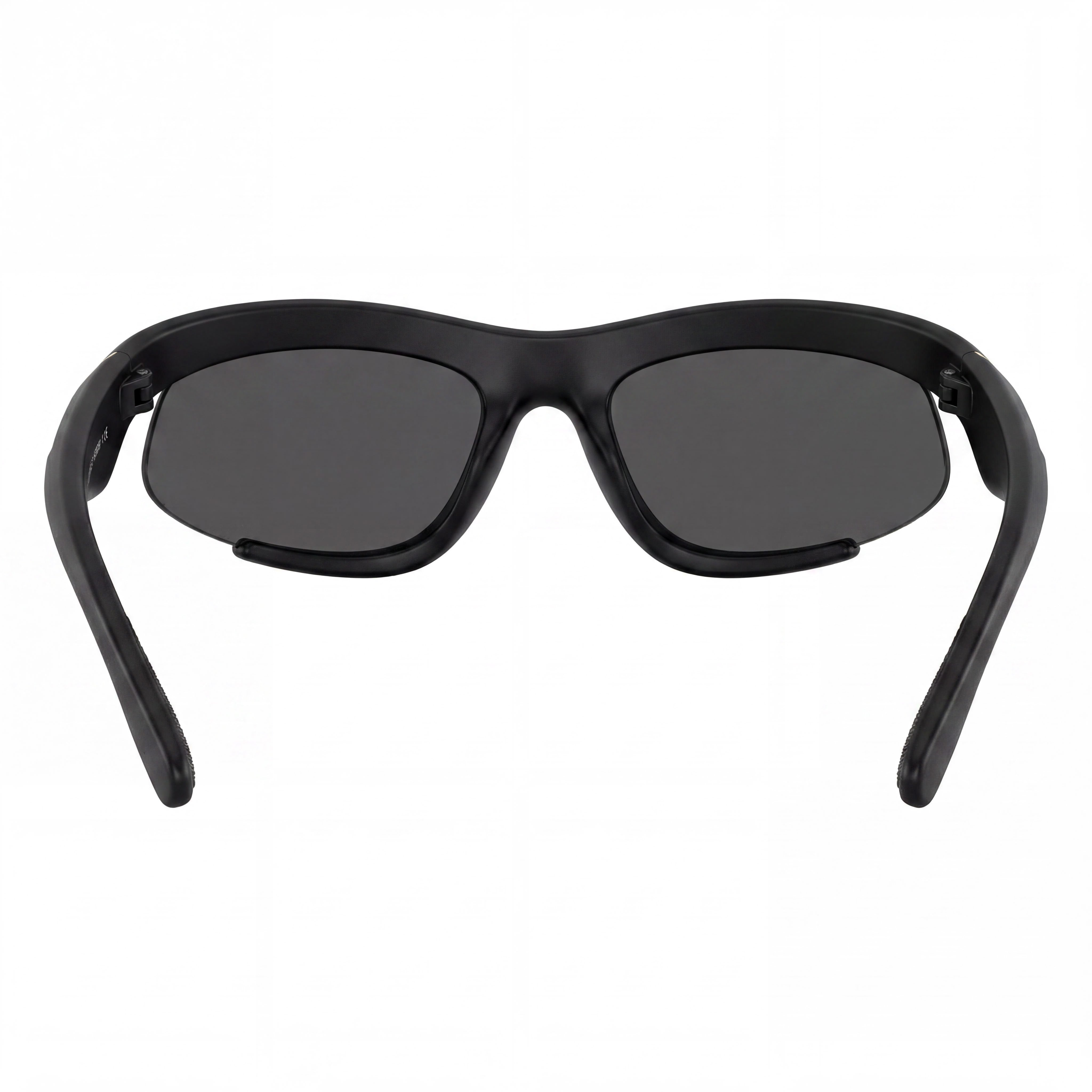 BURBERRY BE4462 Women's Irregular Plastic Rubber Black Dark Grey 100% UV Sunglasses 64mm Lens, 20mm Bridge, 125mm Temple, Photo 4