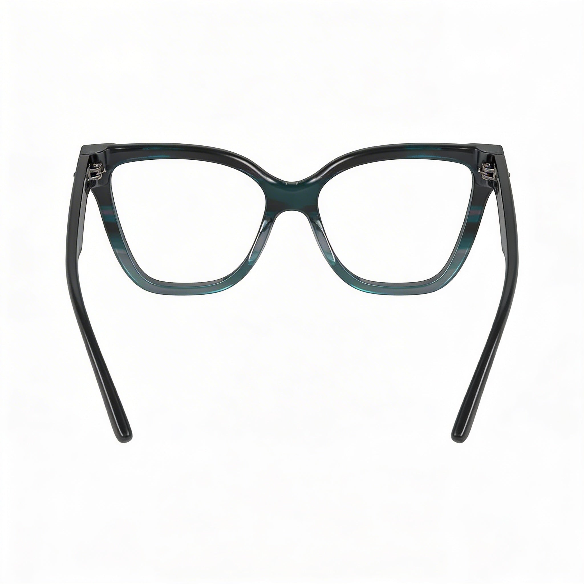 Gafas de sol Calvin Klein Modern para mujer, con montura de acetato azul a rayas y lentes de policarbonato, lentes de 54 mm, puente de 17 mm y patillas de 140 mm., Photo 2