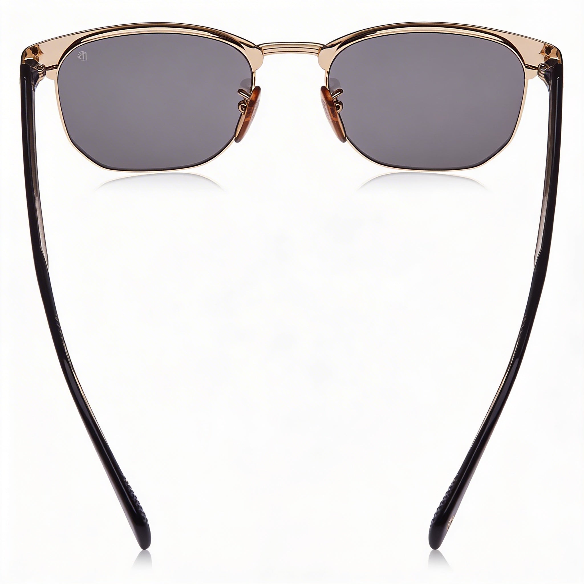 Gafas de sol Carrera Db 7057/F/S unisex de aleación de acero, montura negra, lentes negras mate, protección UV de 56mm, Photo 4