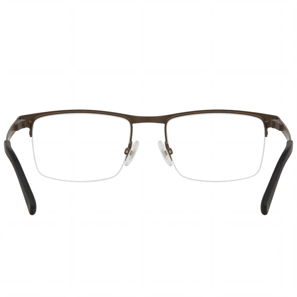 Gafas Chesterfield Ch 113xl unisex con montura metálica marrón y cristales multicolor, tamaño 57-19-150