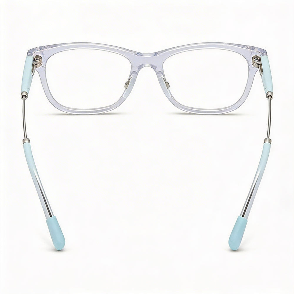 Calvin Klein Jeans Modern Women's Crystal Clear Frame Plastic Non-polarized Eyeglasses 51mm