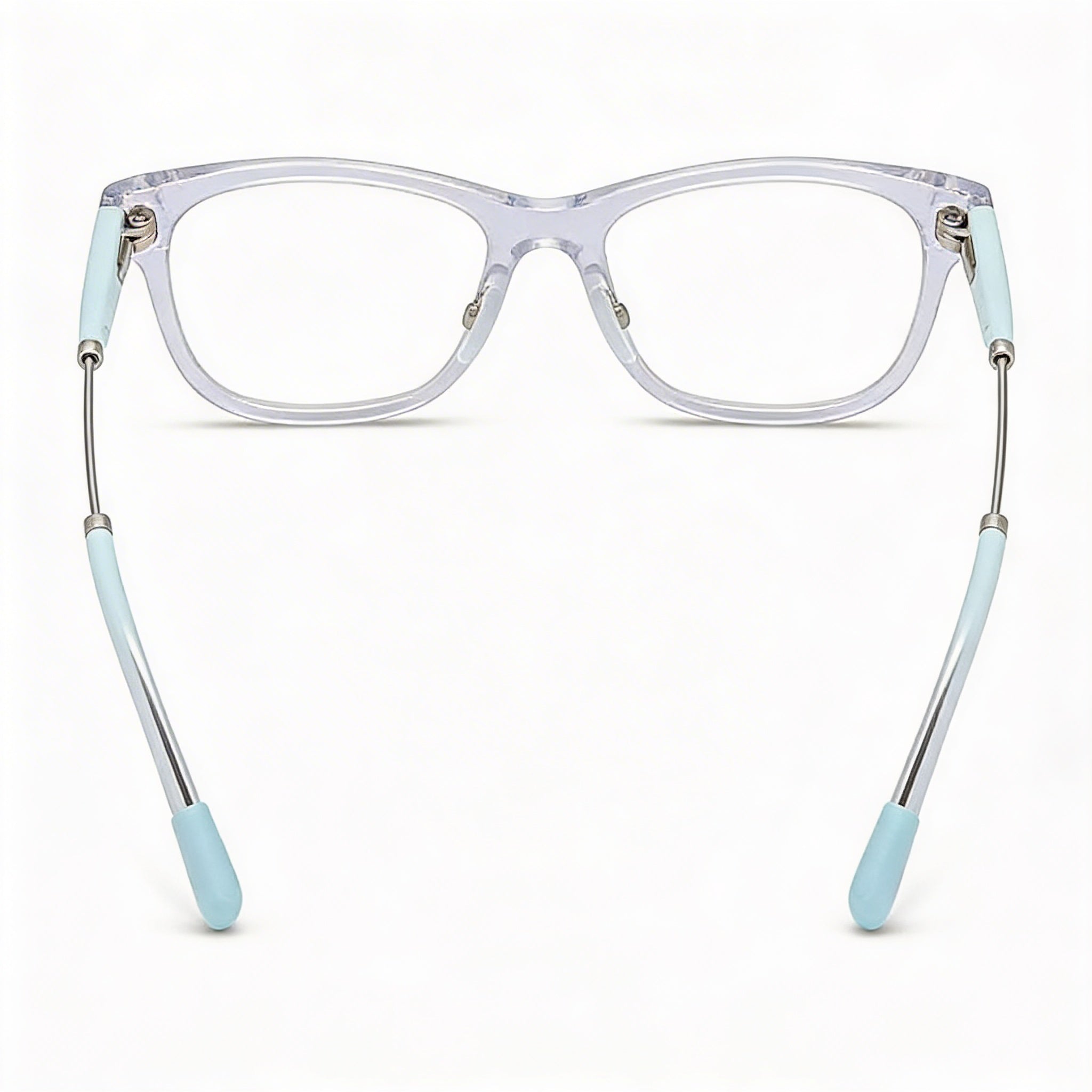 Calvin Klein Jeans Modern Women's Crystal Clear Frame Plastic Non-polarized Eyeglasses 51mm, Photo 3
