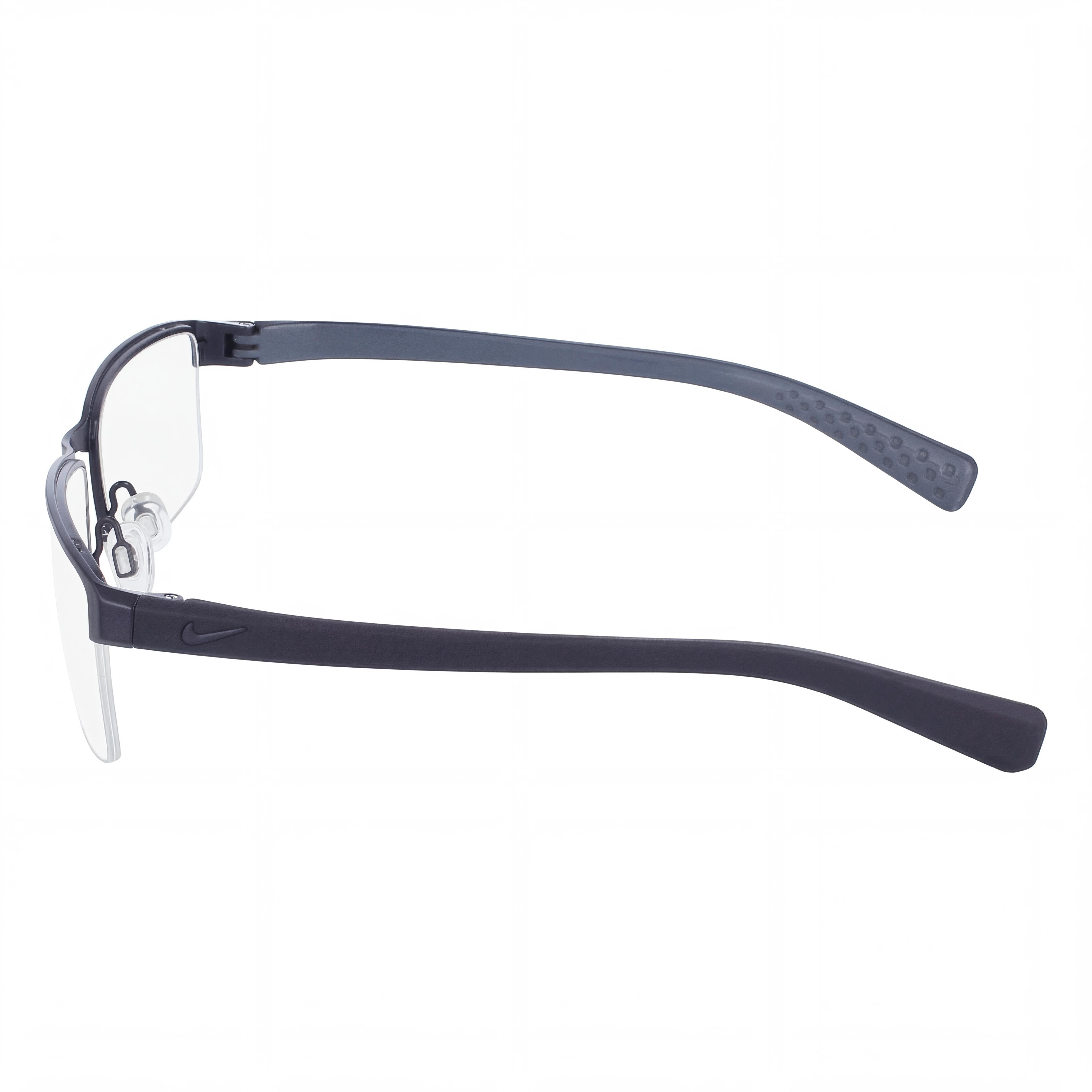Gafas Nike Casual para hombre con montura de satén azul degradado y lentes de plástico transparentes, talla 55-17-140, Photo 2