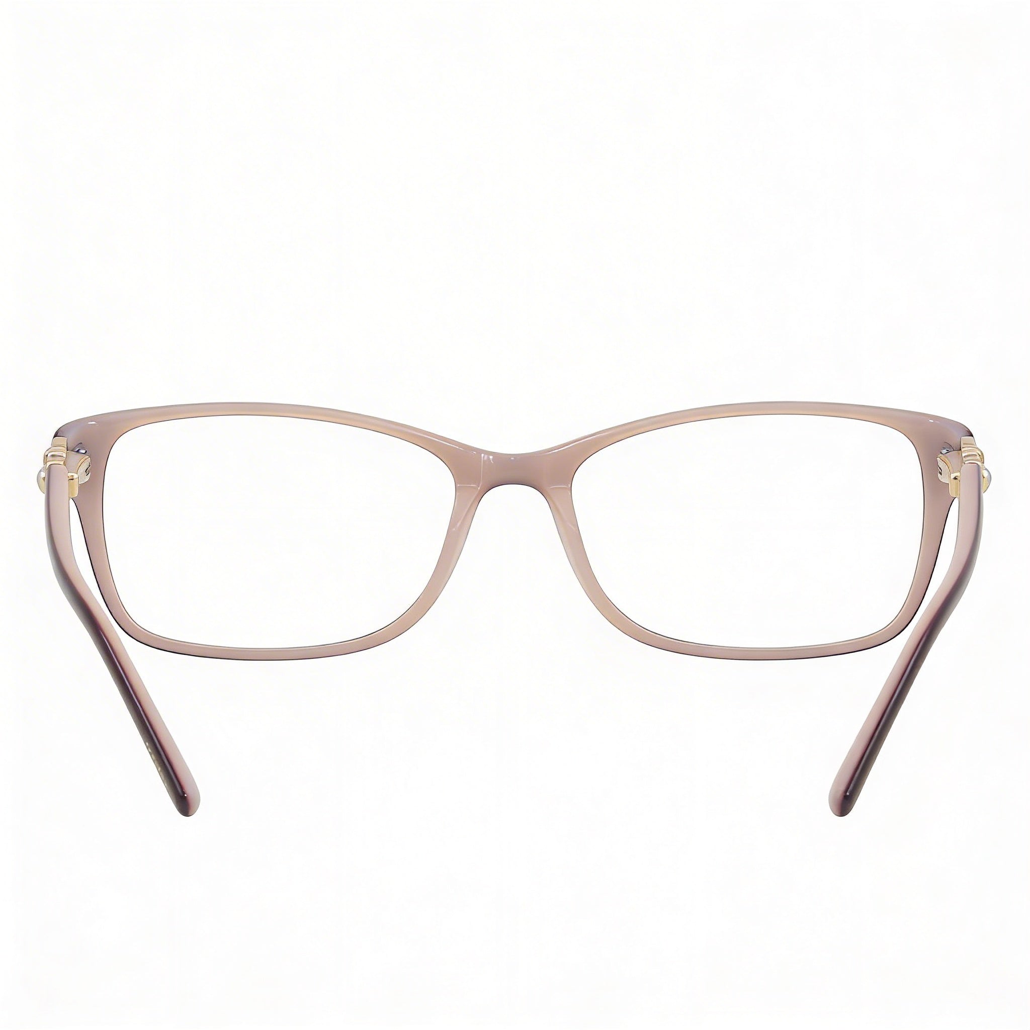 Gafas bebe Bb5133 para mujer con montura metálica marrón y lentes transparentes, ancho de lente de 53 mm, puente de 16 mm y longitud de patilla de 135 mm., Photo 4