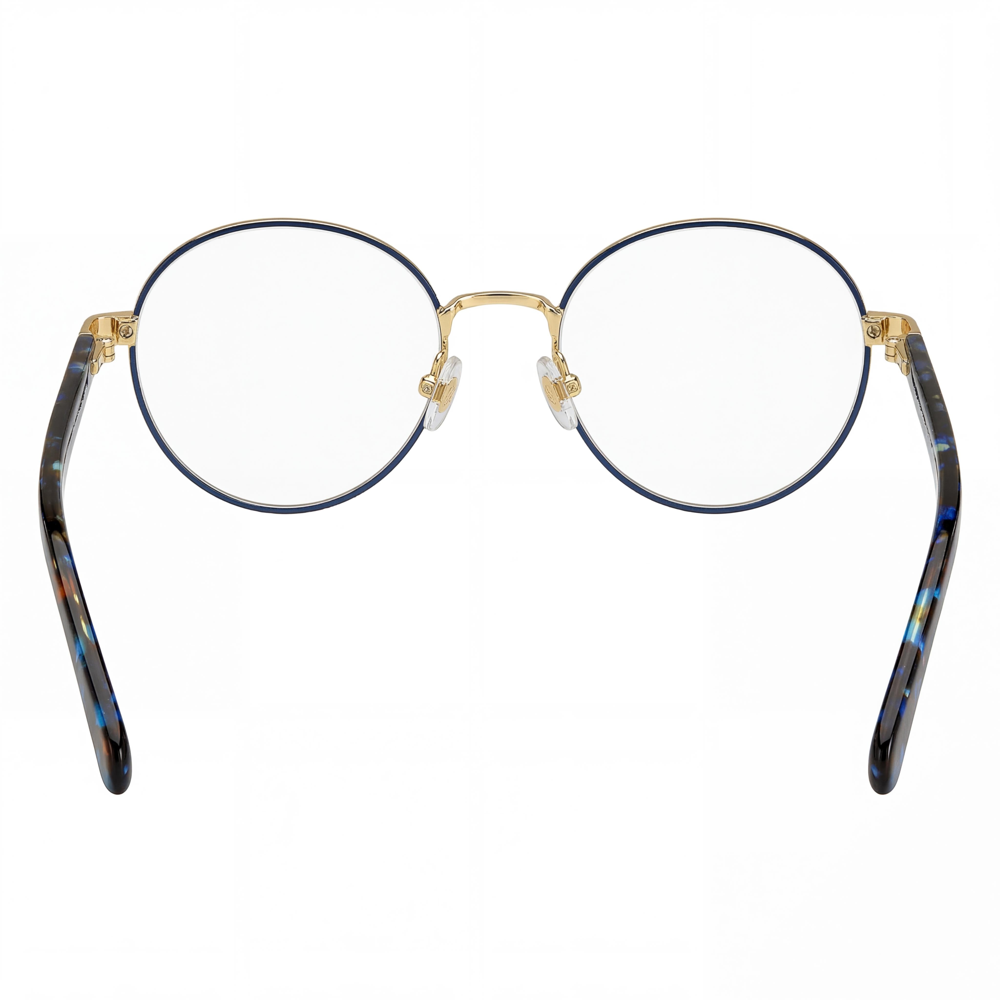 kate spade new york Marciann Women's Gold Blue Plastic Eyeglasses Frame Lens 49mm Bridge 19mm Temple 140mm, Photo 3