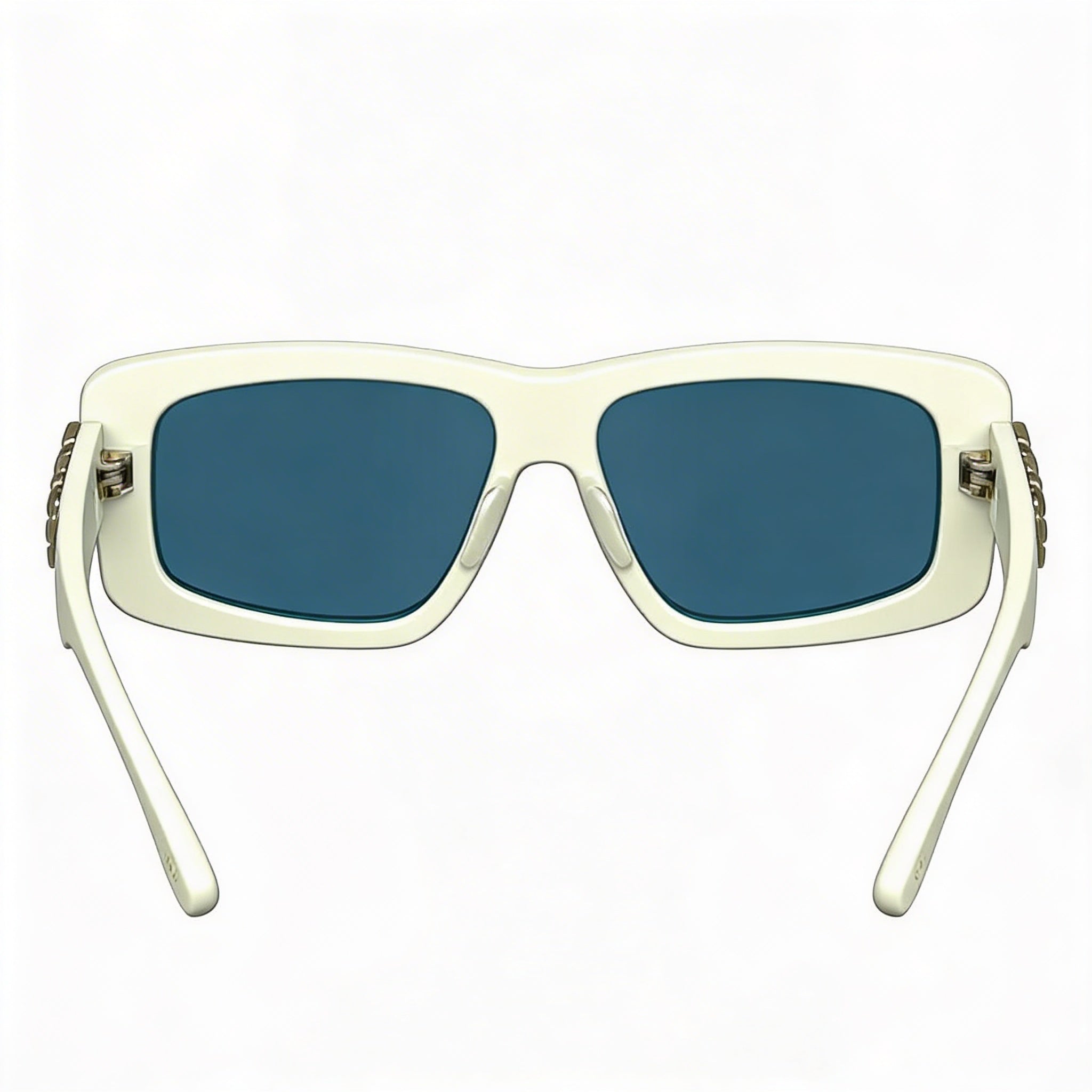 Victoria Beckham Vb669s Gafas de sol unisex, blancas, de plástico, rectangulares modificadas, no polarizadas, 100 % protección UV, 55 mm, Photo 3