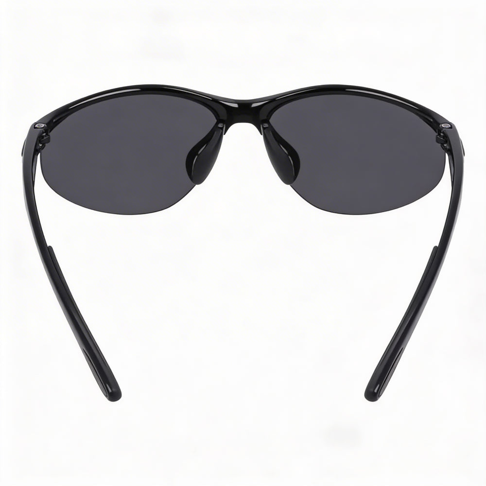 Nike DZ7352 Unisex Black Dark Grey Alloy Steel Frame UV Protection 69mm Sunglasses